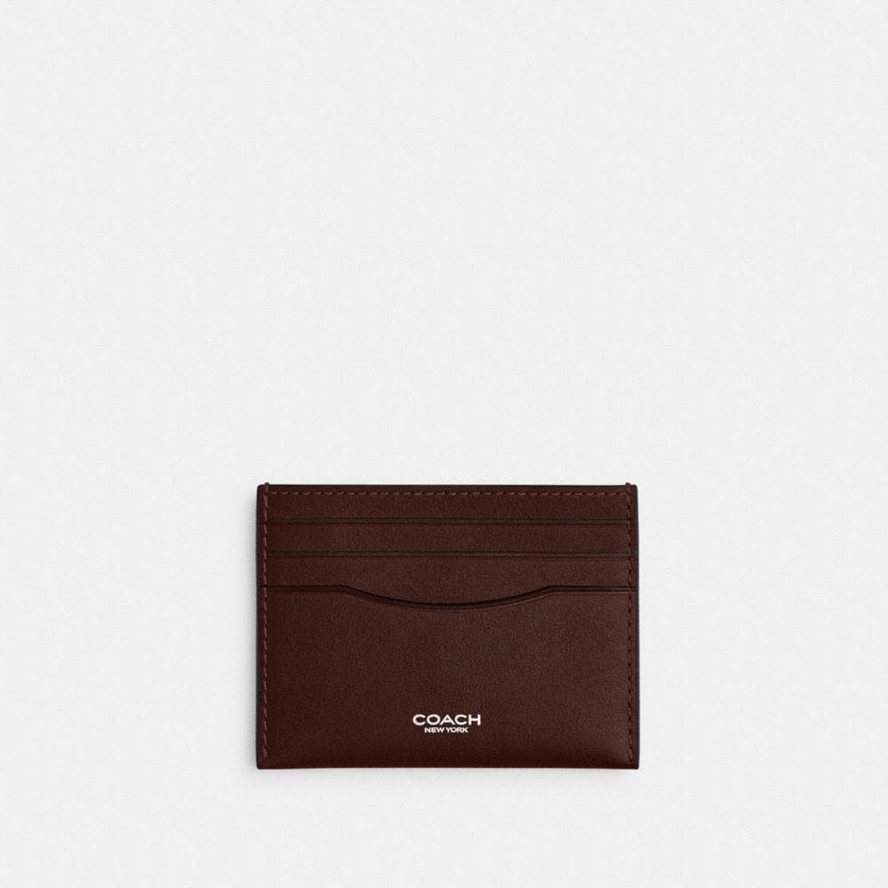 Coach Card Case Maple