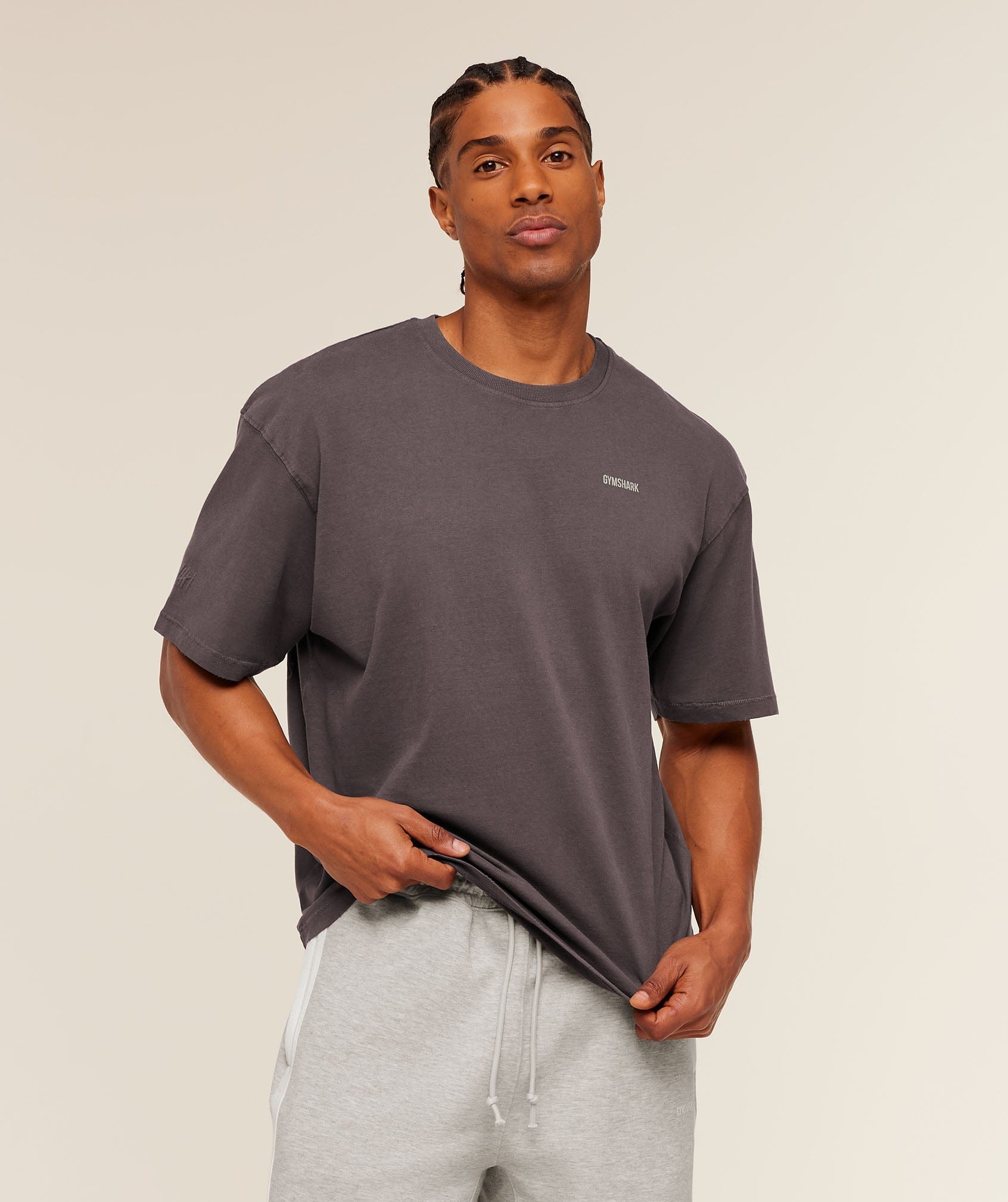 Gymshark Gymshark X Cbum T-Shirt Greyed Purple