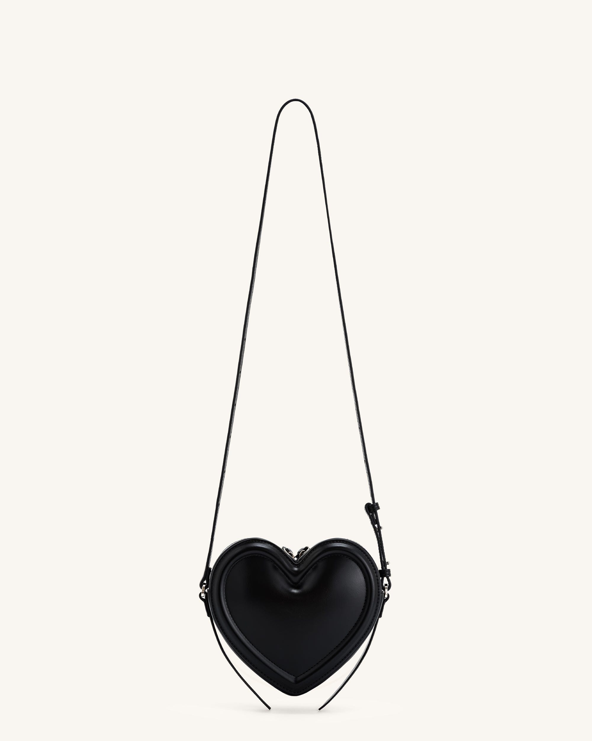 Jw Pei Arlene Heart Shaped Bag Black