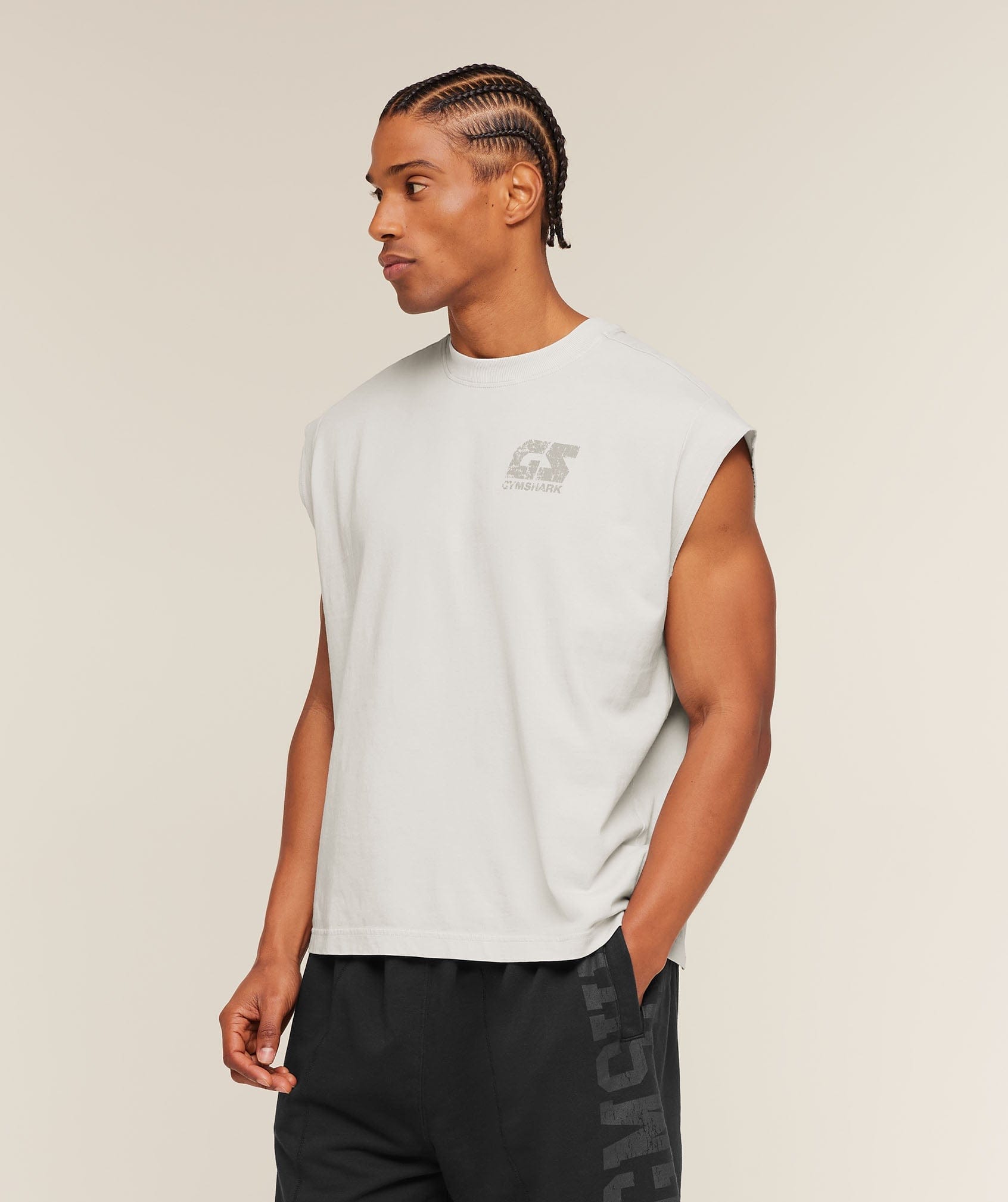 Gymshark Accent Capped Sleeve T-Shirt Black