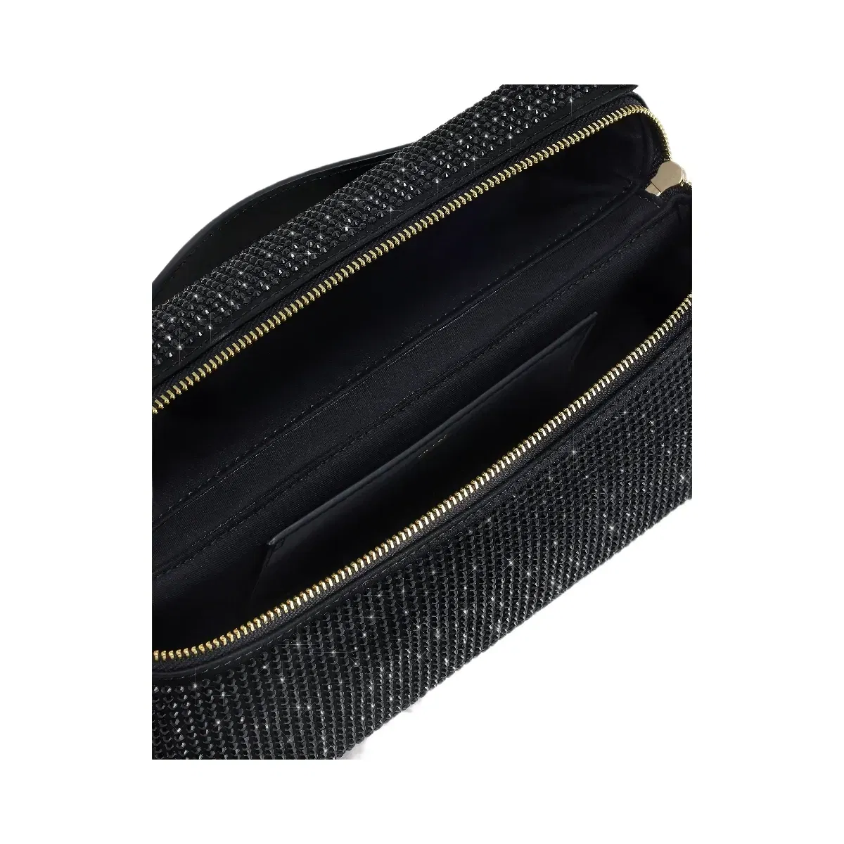 Jw Pei Thea Artificial Crystal Top Handle Bag Black
