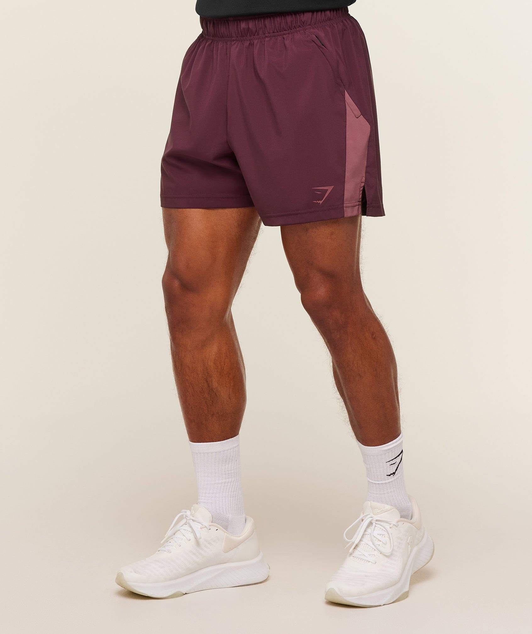 Gymshark Sport 5" Shorts Impact Burgundy
