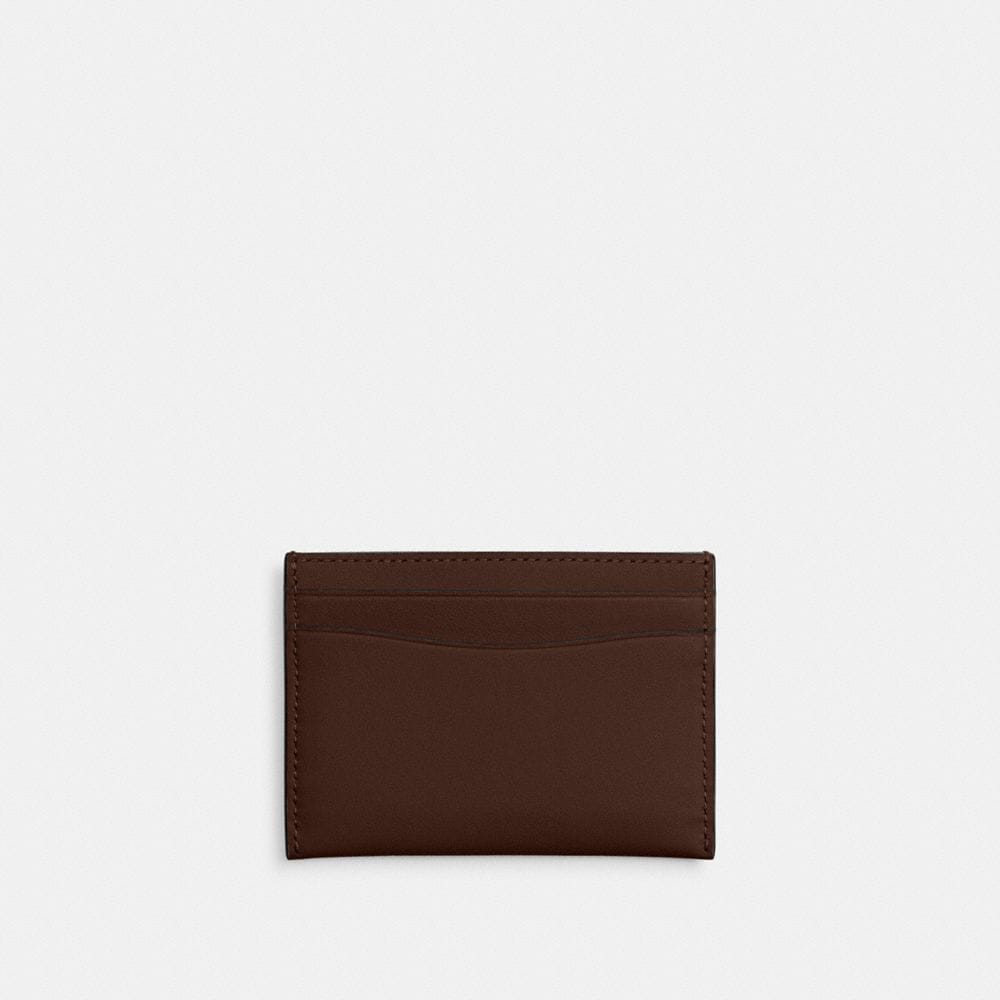 Coach Essential Card Case Brass Maple