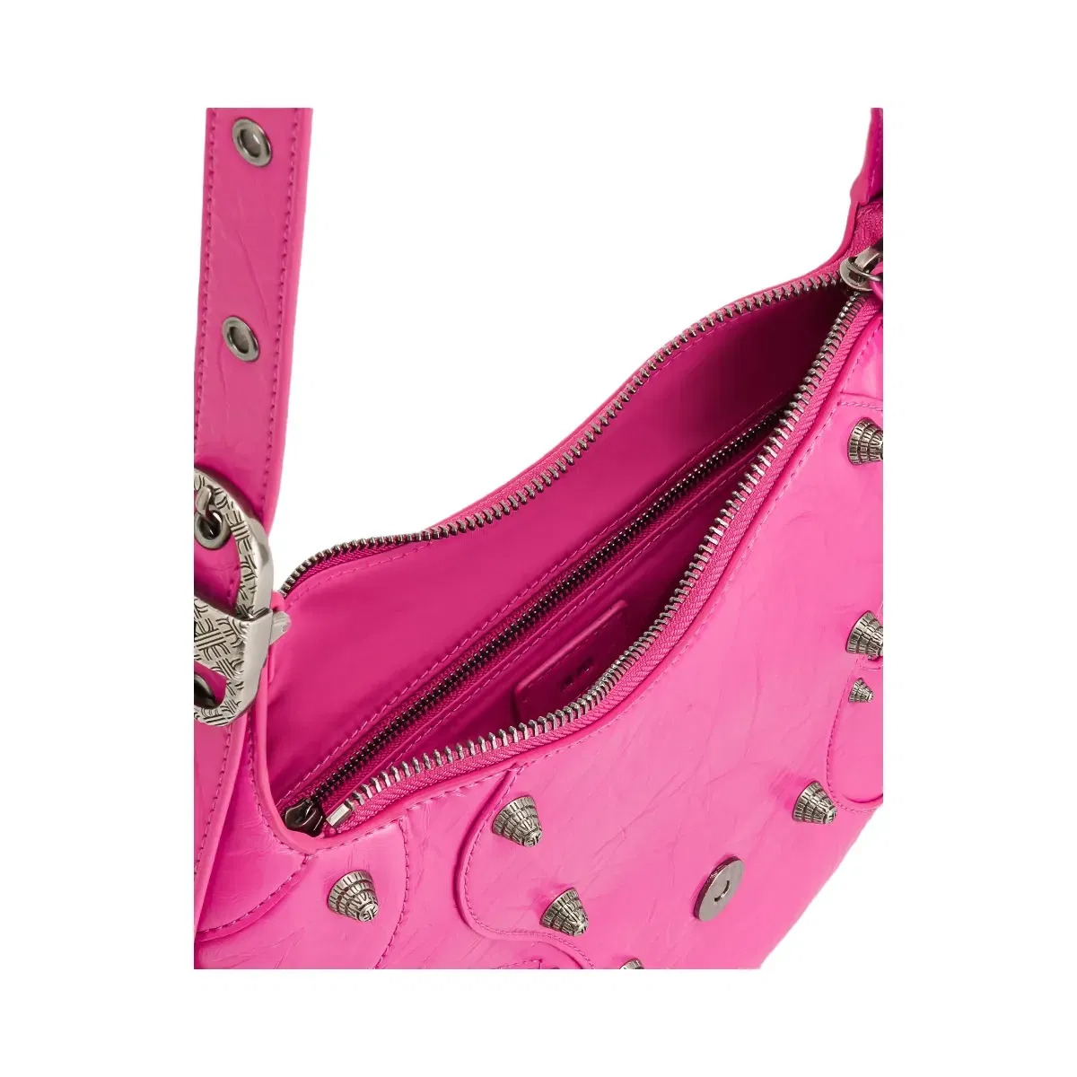 Jw Pei Tessa Crushed Shoulder Bag Bright Pink