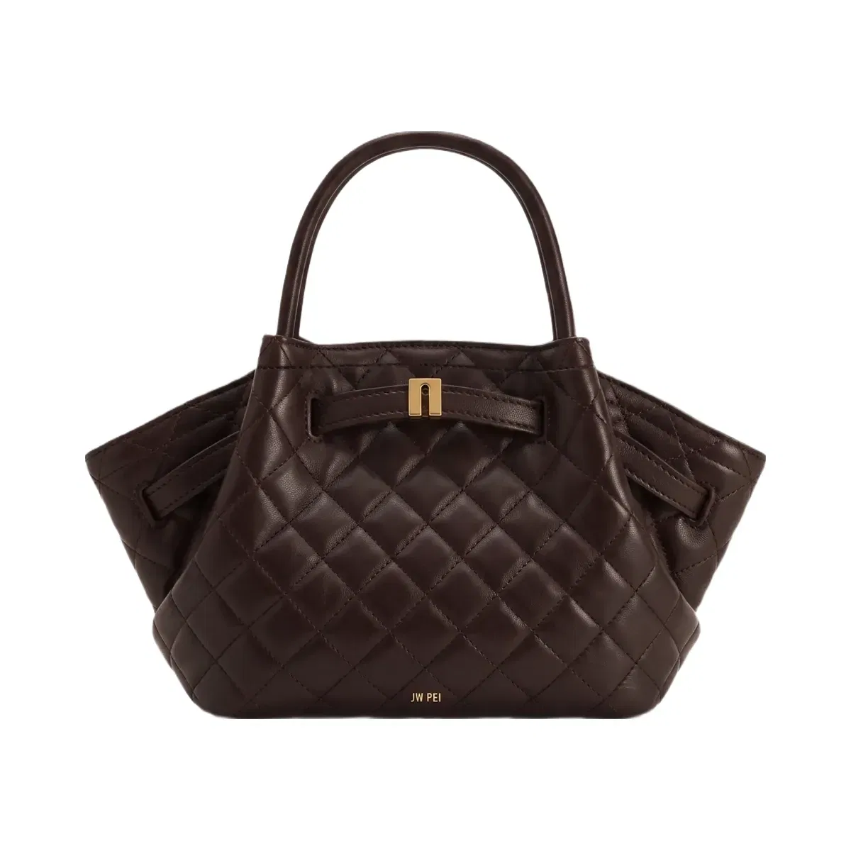 Jw Pei Hana Mini Tote Bag Dark Chocolate Brown