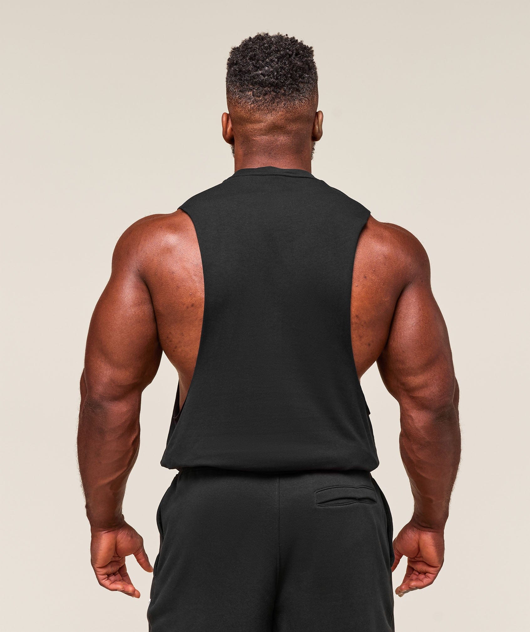 Gymshark Critical 2.0 Drop Arm Tank Black