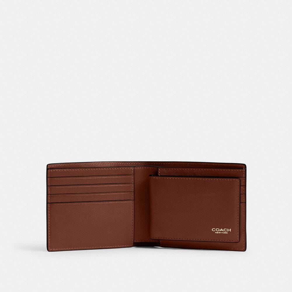 Coach 3 In 1 Wallet Redwood