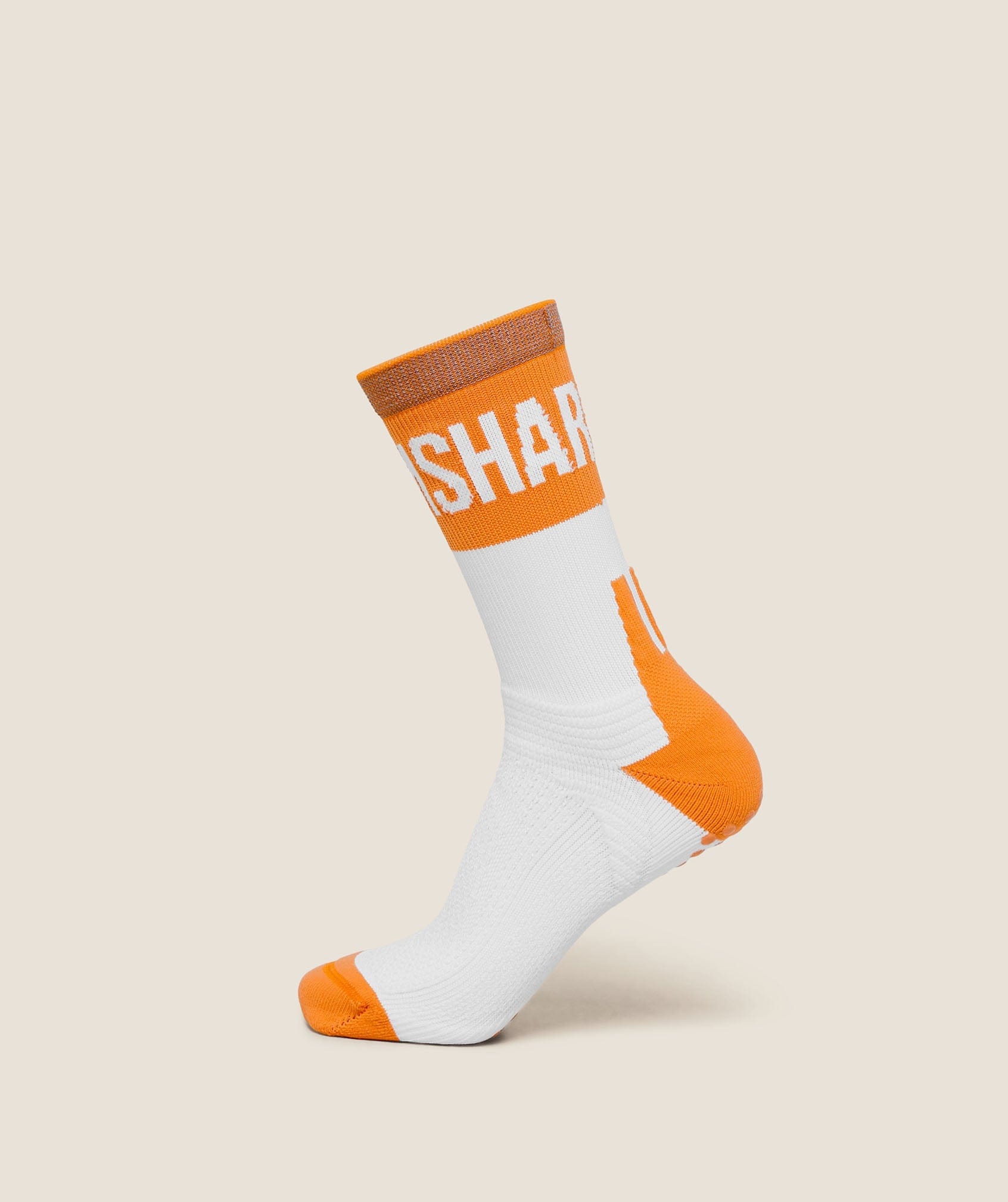 Gymshark Hybrid Training Grip Socks Single White