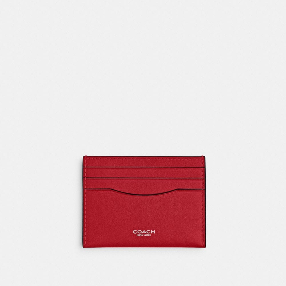 Coach Card Case Scarlett