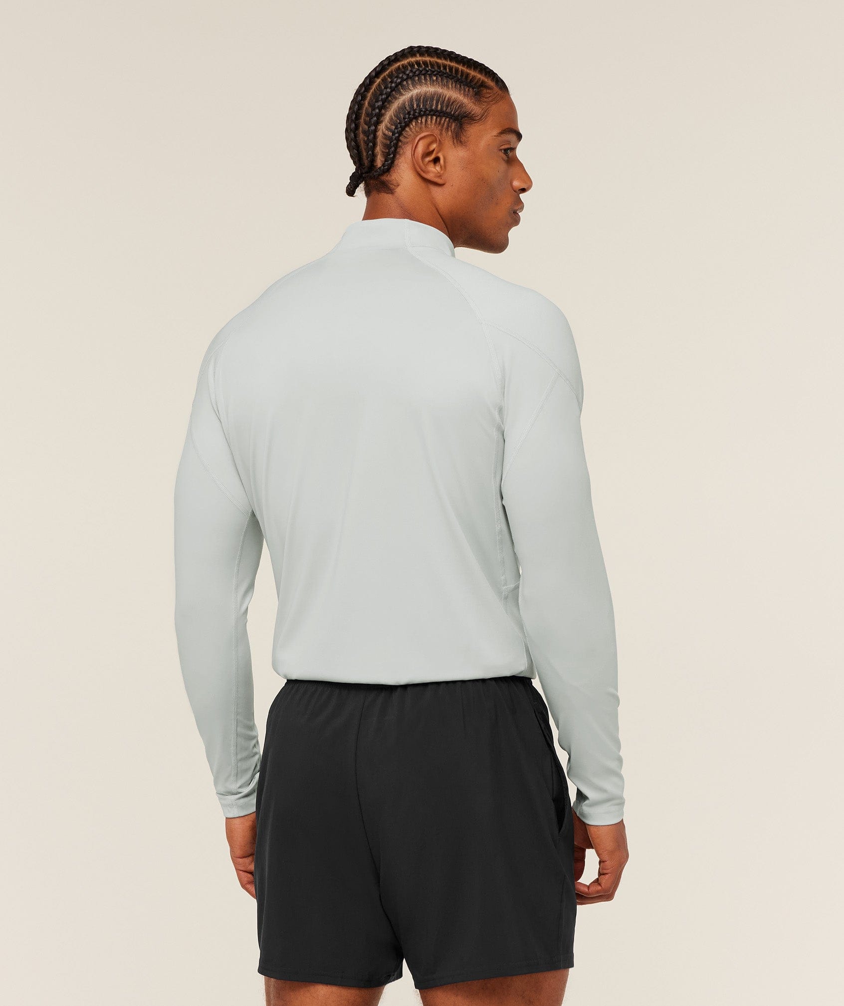 Gymshark Performance 1/4 Zip Light Grey