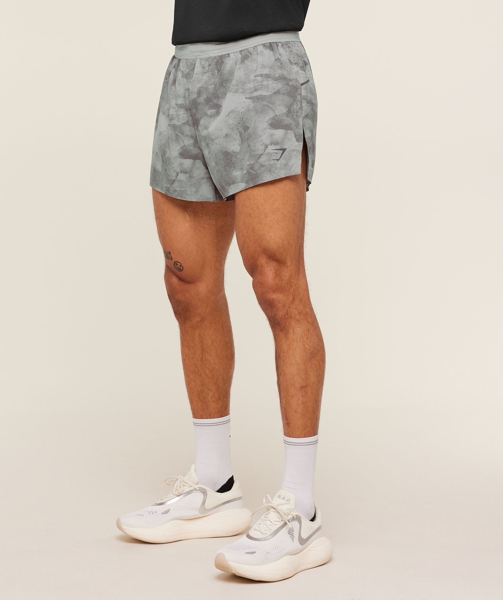 Gymshark Running Elite Race 5" Short Smokey Grey