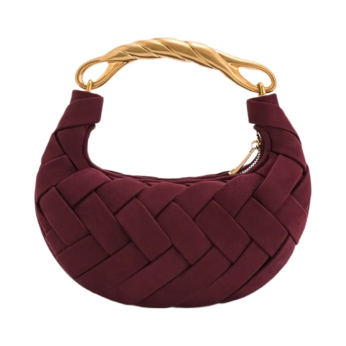 Jw Pei Orla Weave Handbag Claret