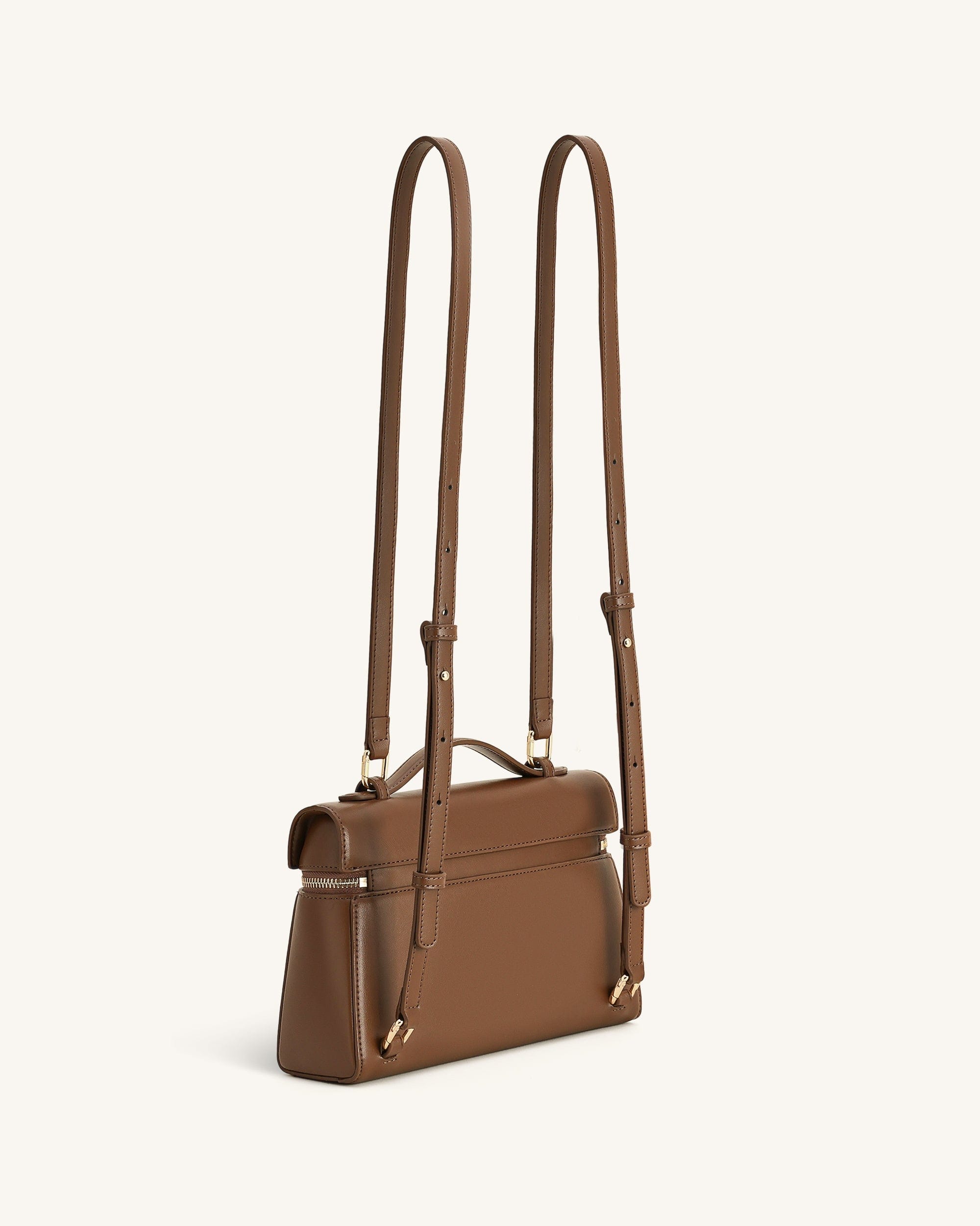 Jw Pei Thea Large Top Handle Bag Mocha Brown
