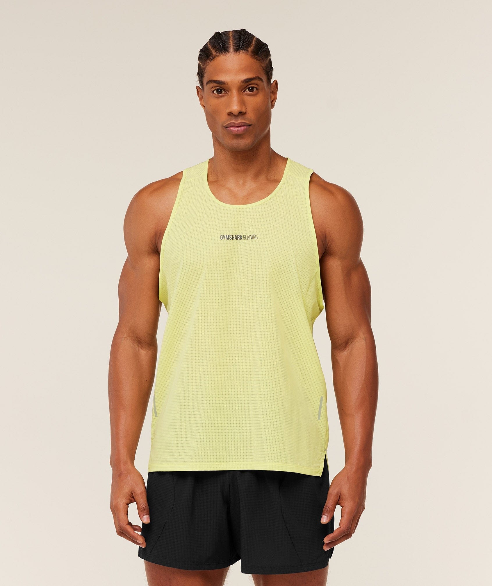 Gymshark Running Tank Sorbet Yellow