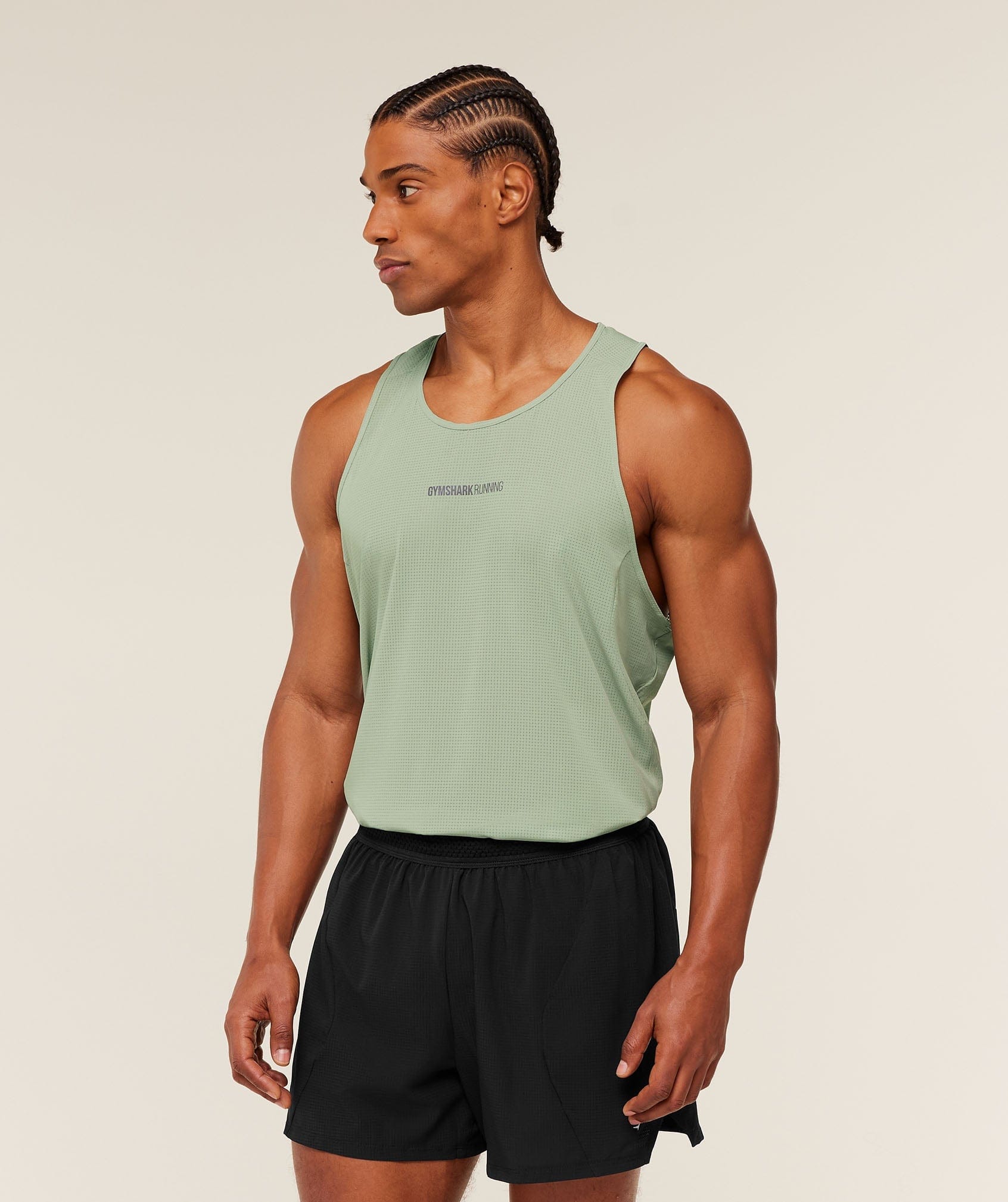 Gymshark Running Tank Sorbet Yellow