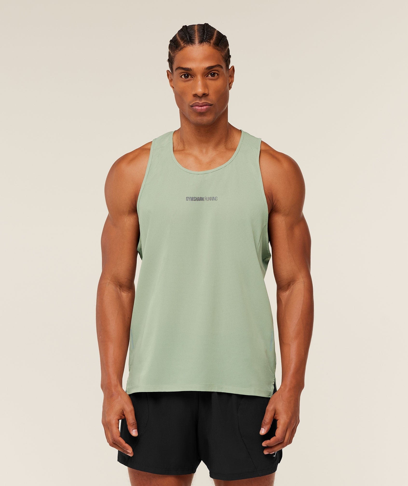 Gymshark Running Tank Sorbet Yellow