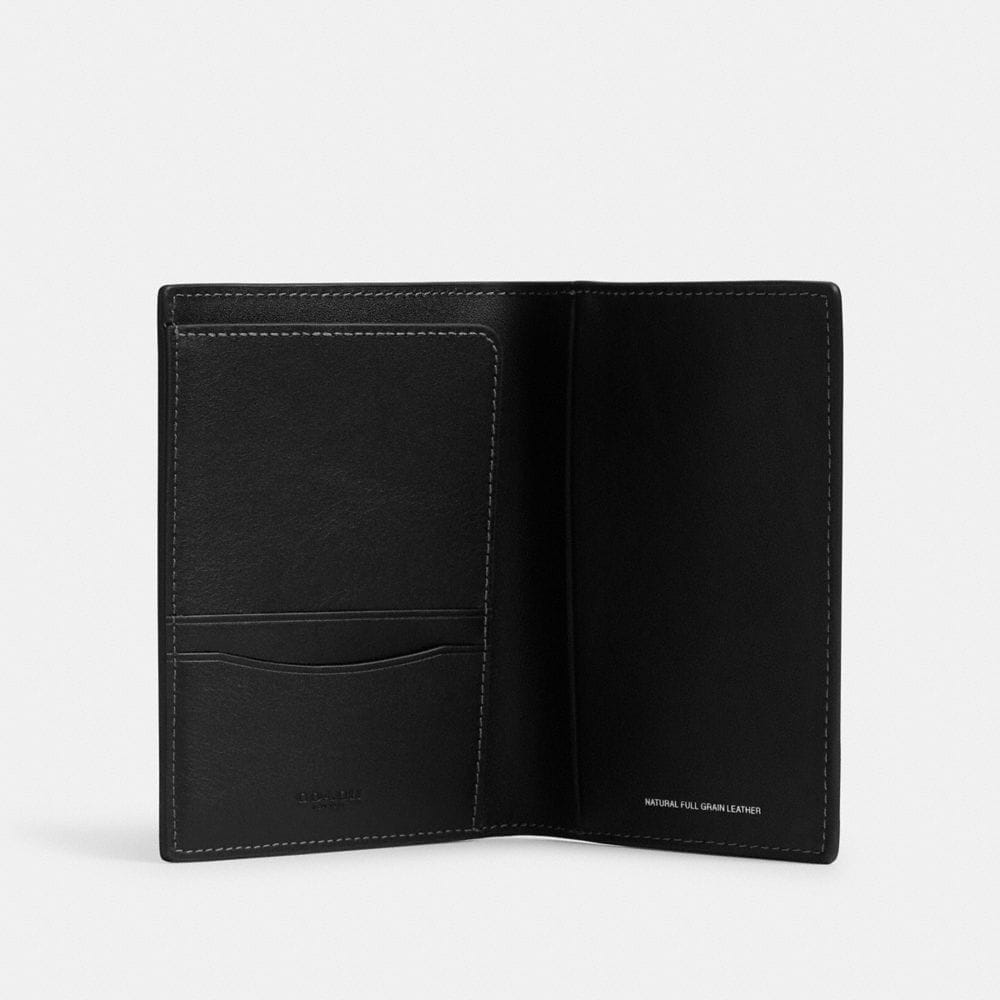 Coach Passport Case Black