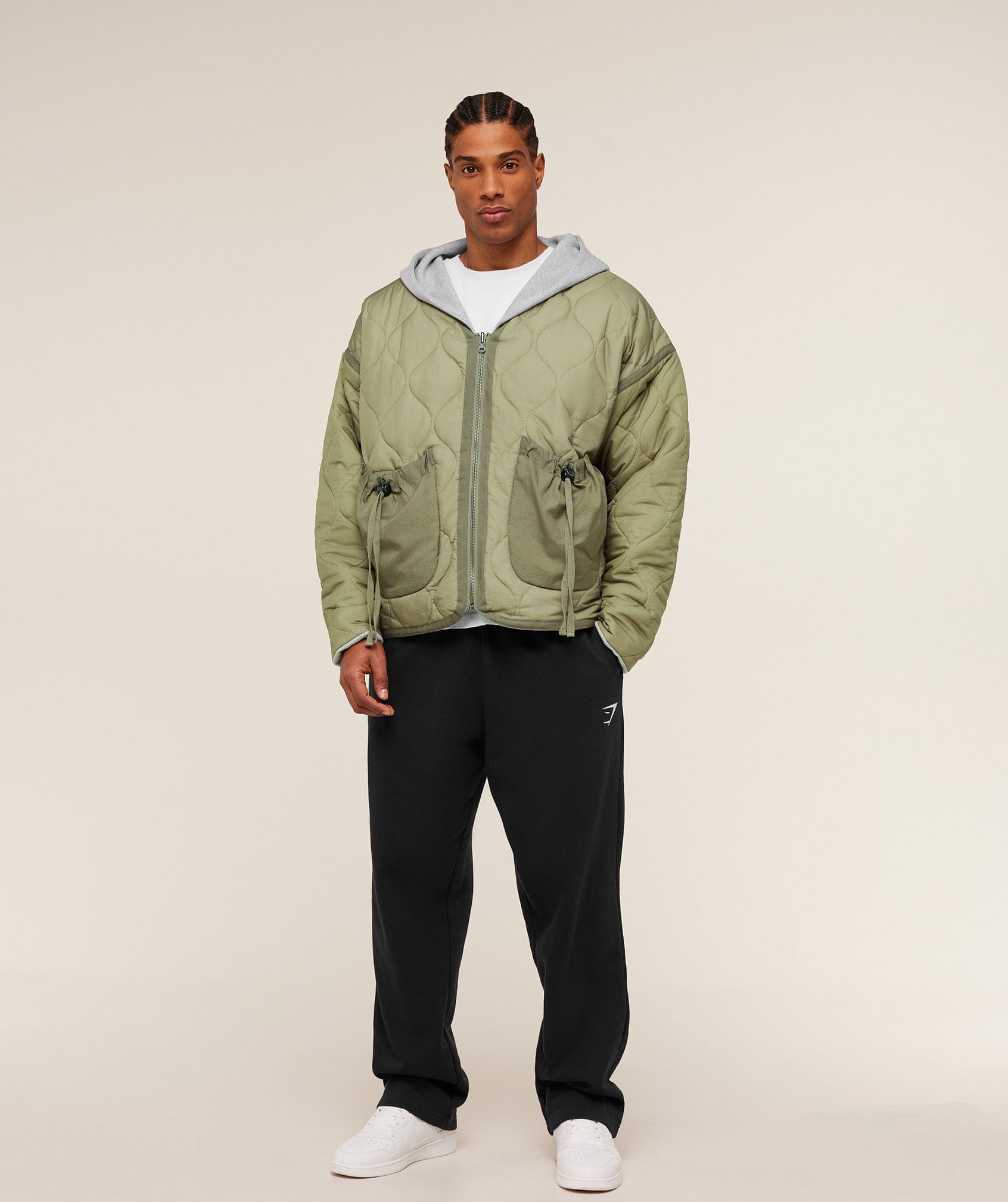 Gymshark Gymshark X Saalt Studios Jacket Gs Utility Green
