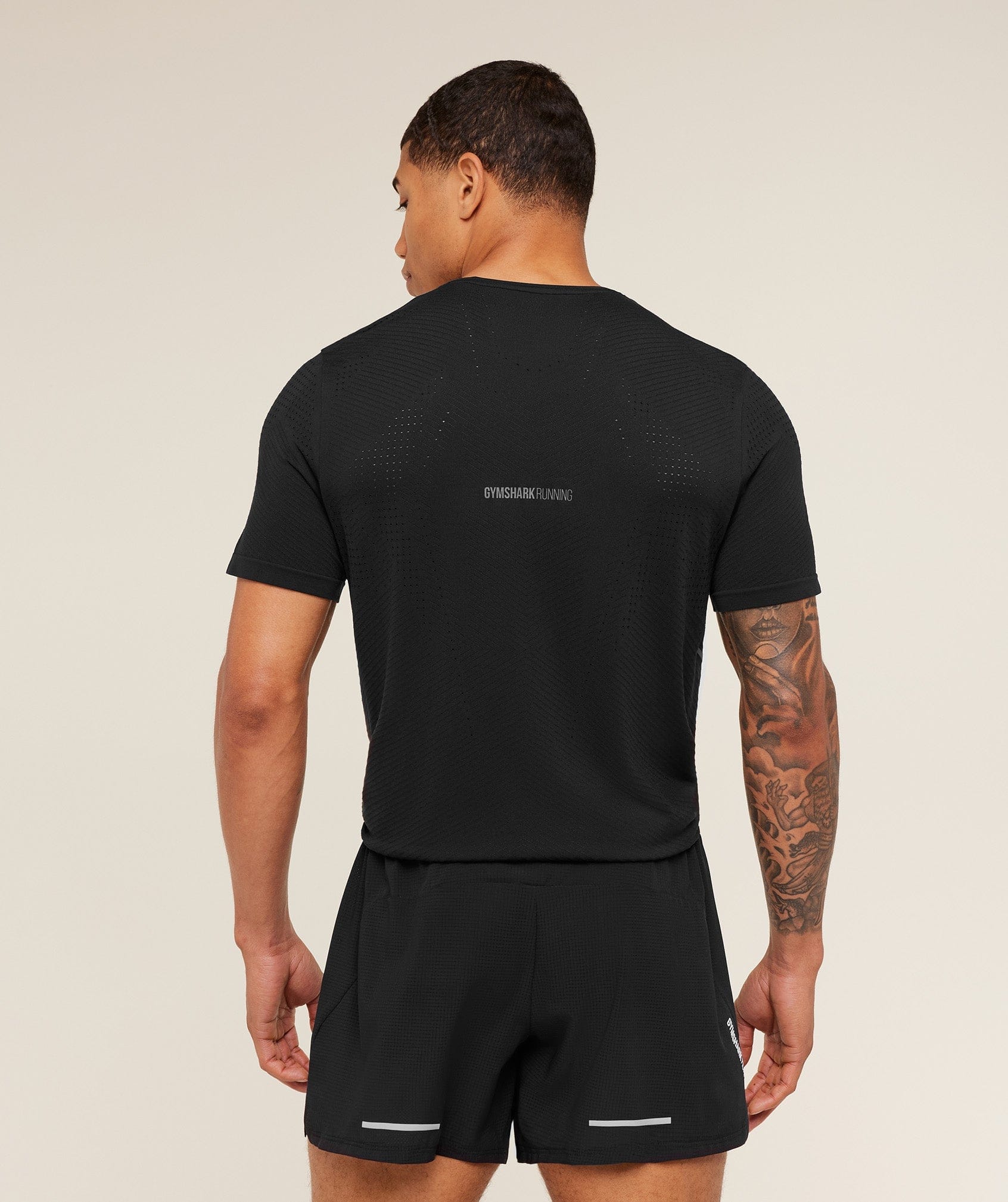 Gymshark Seamless Running T-Shirt Gs Black