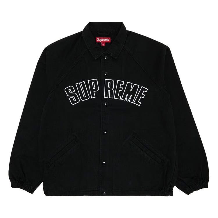 Supreme Arc Denim Coaches Jacket Black