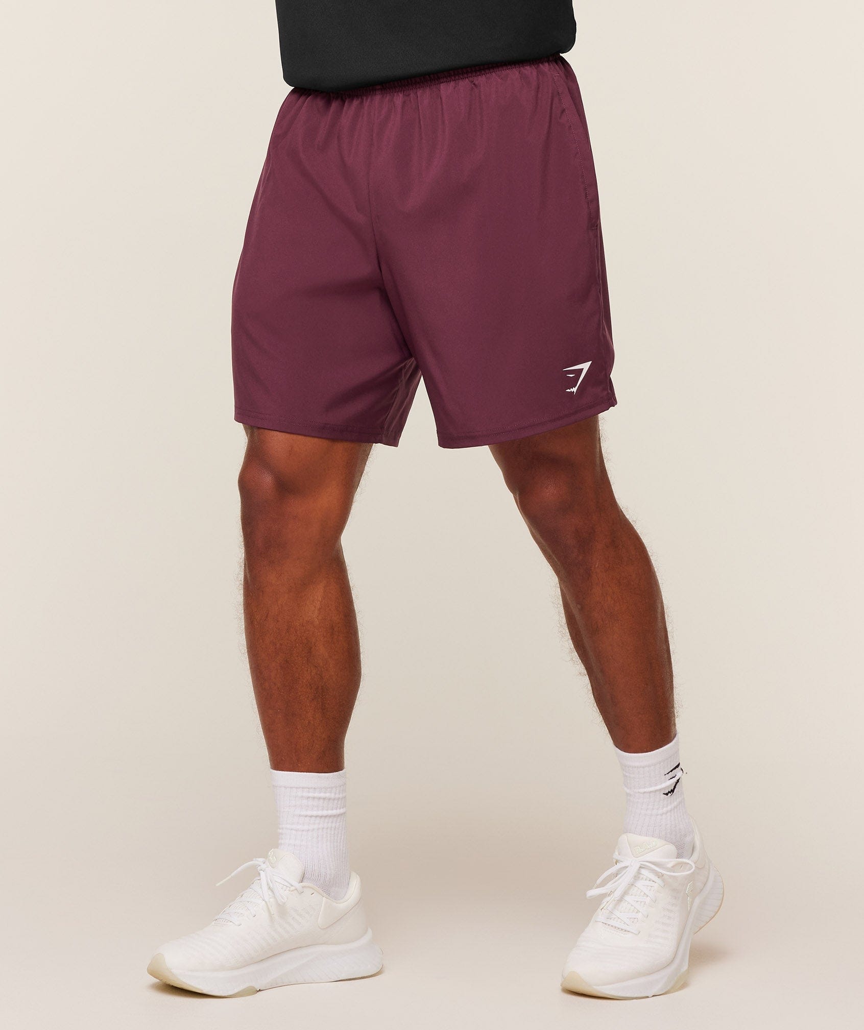 Gymshark Arrival 7" Shorts GS Impact Burgundy