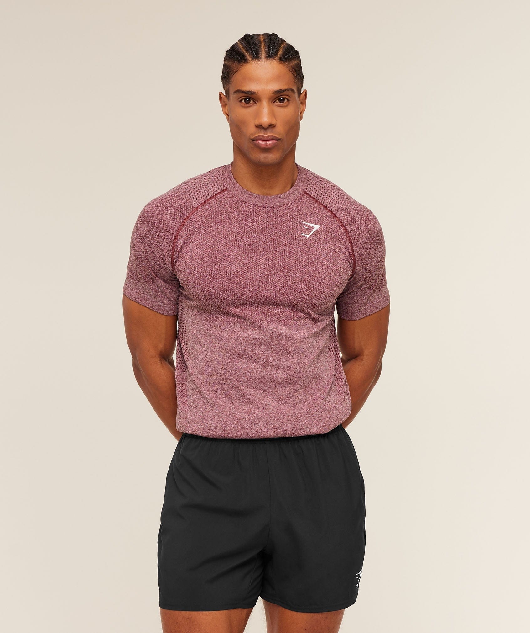 Gymshark Vital Seamless T-Shirt Iron Blue