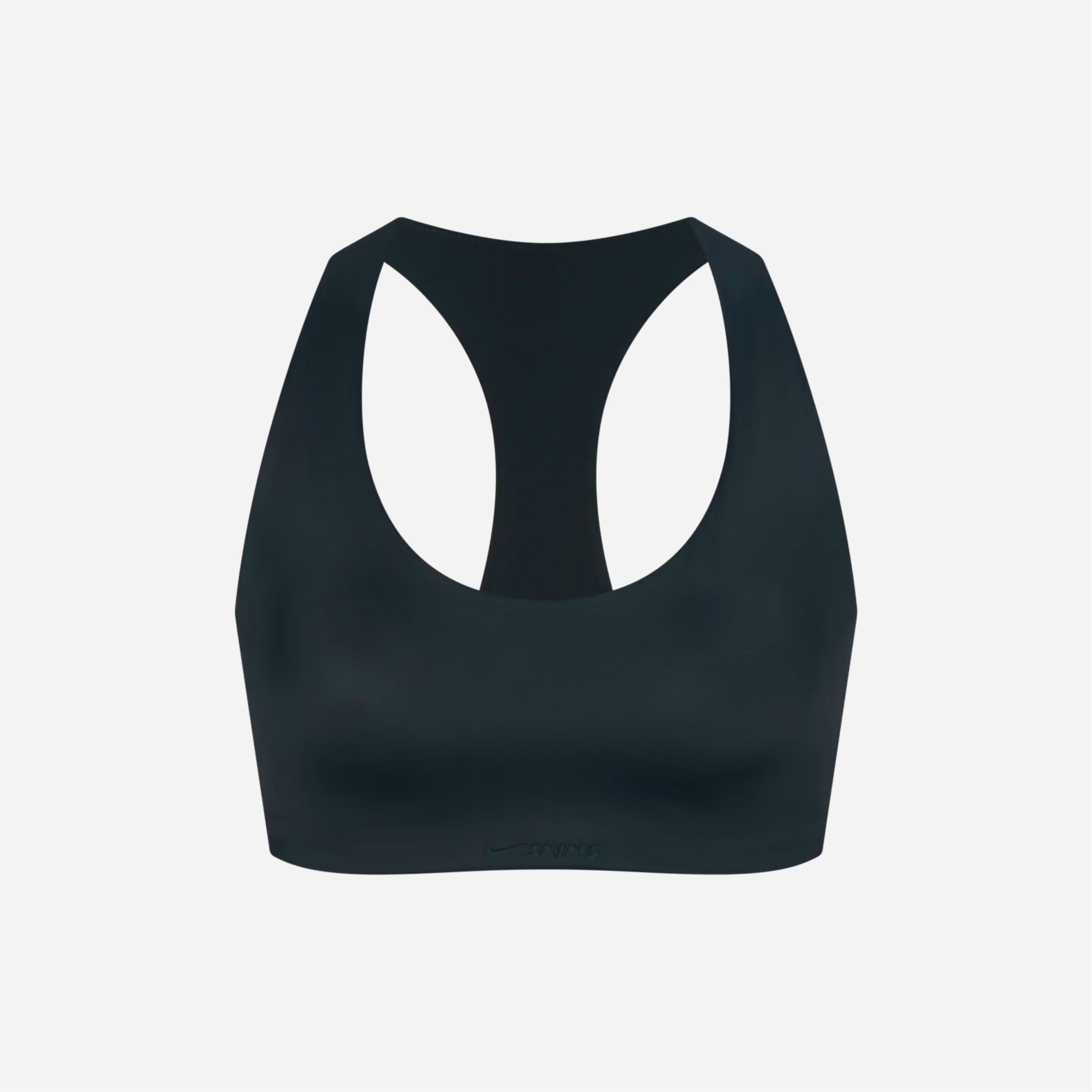 Nike X Skims Shine Racerback Bra Dark Teal