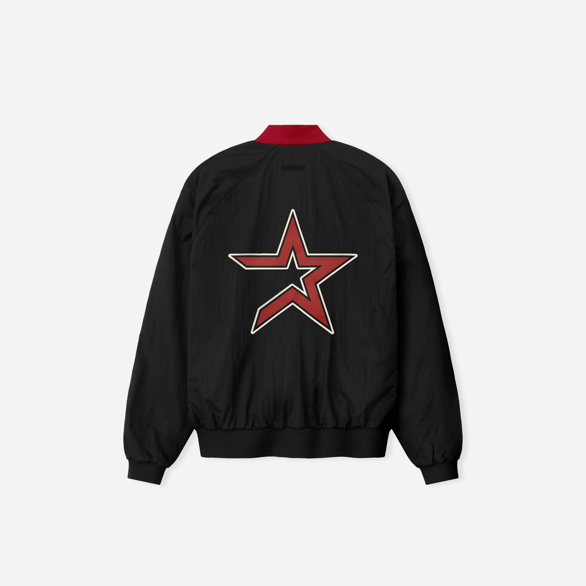 Fear Of God Essentials Astros Half Zip Pullover Black