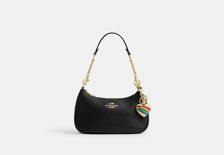 Coach Heart Bag Charm