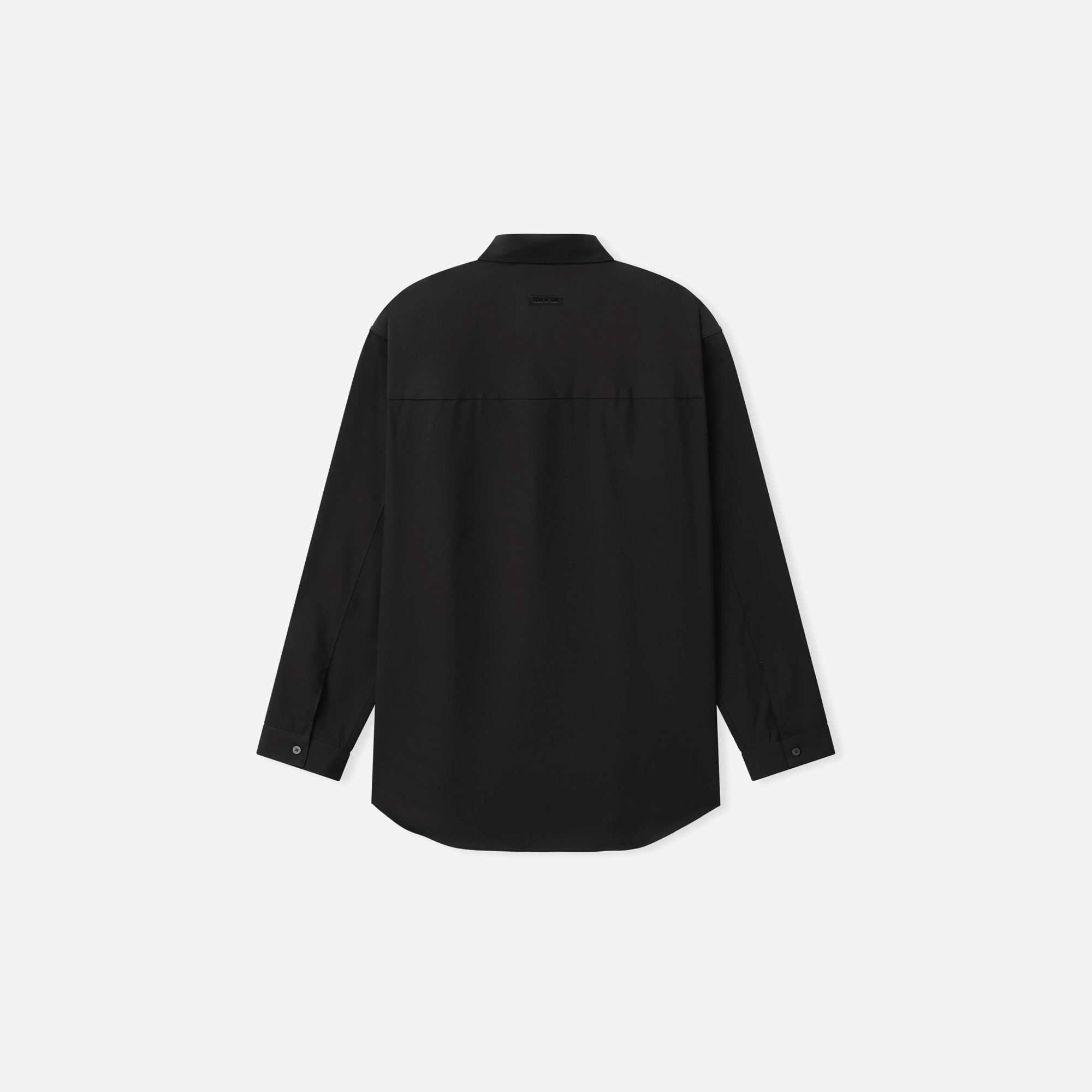 Fear Of God Cotton Wool Oxford Classic Shirt Black