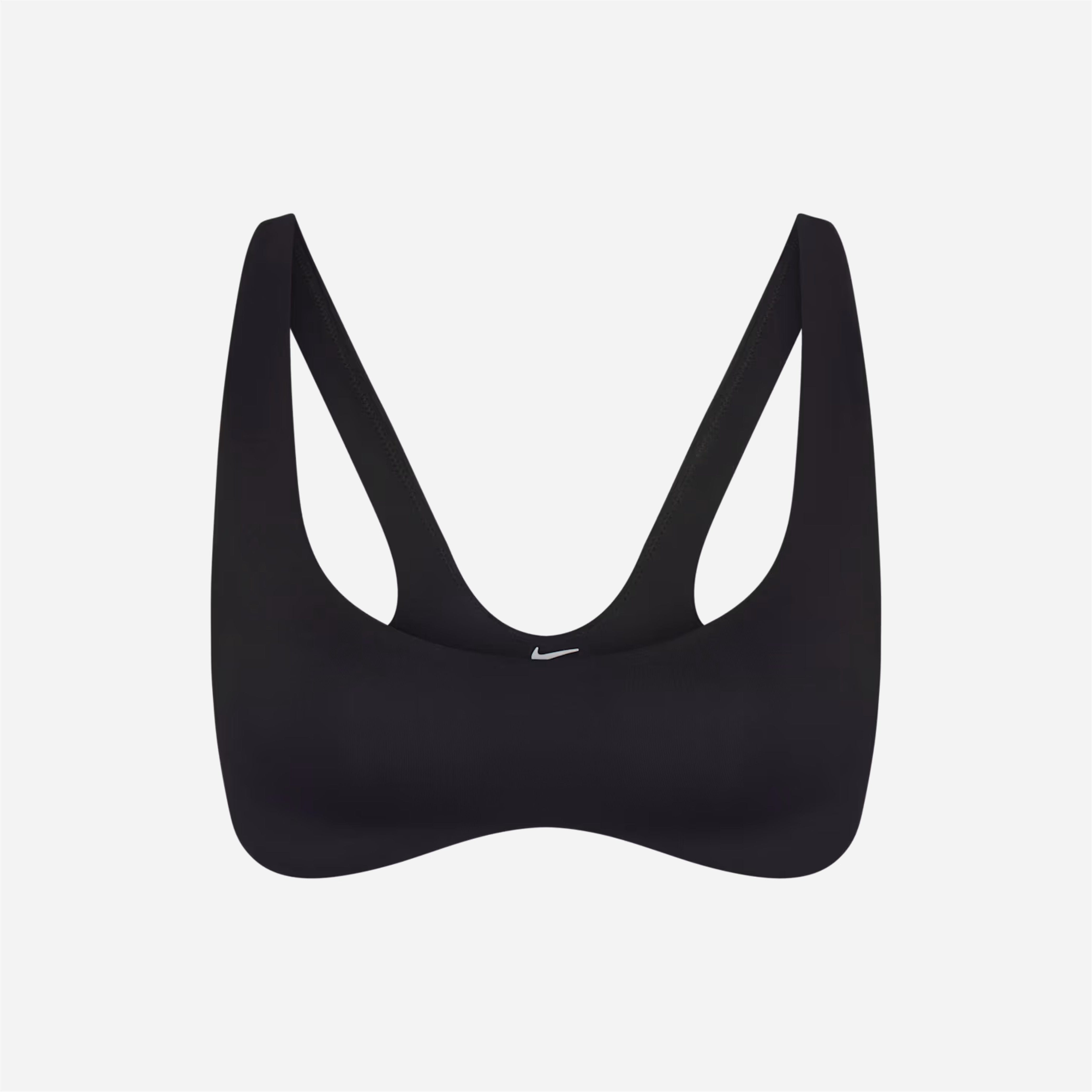 Nike X Skims Matte Shaping Scoop Bra Obsidian