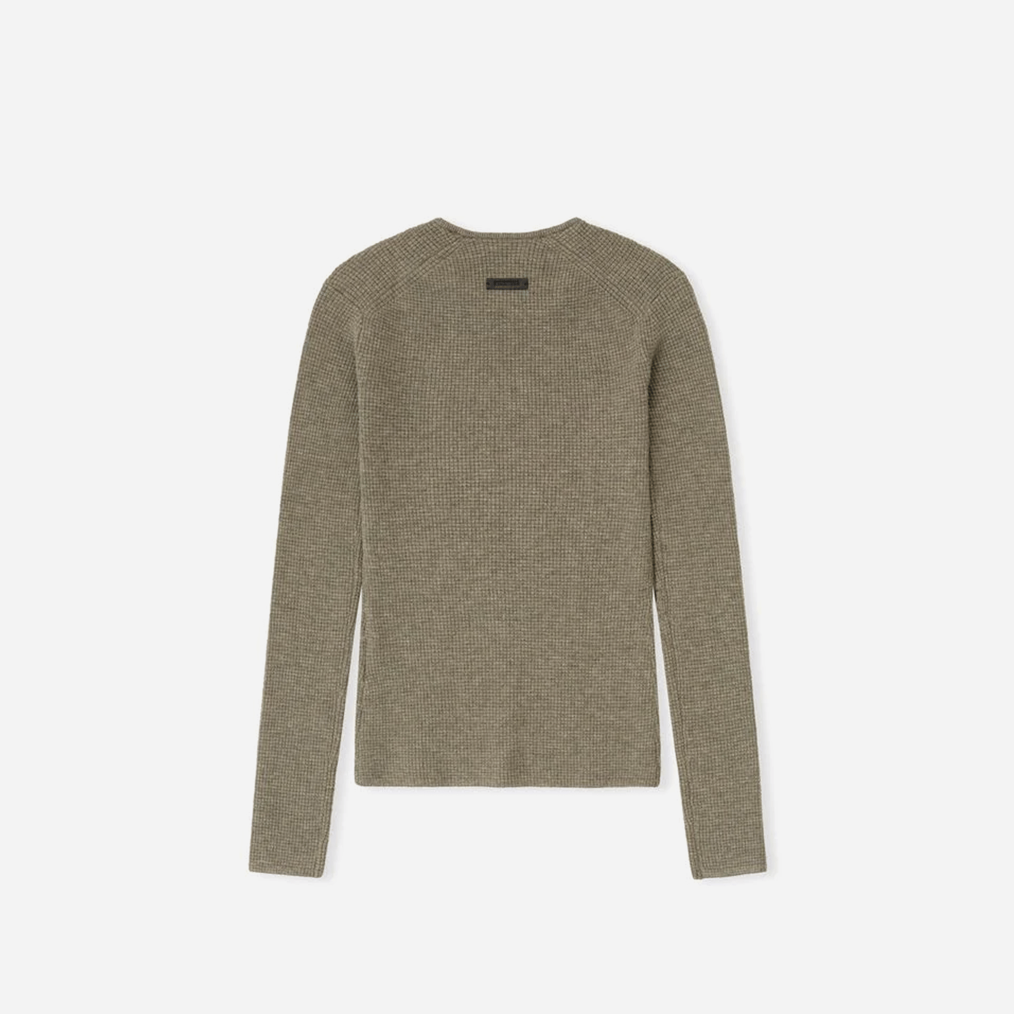 Fear Of God Essentials Waffle Long Sleeve Top Hometown Heather WMNS