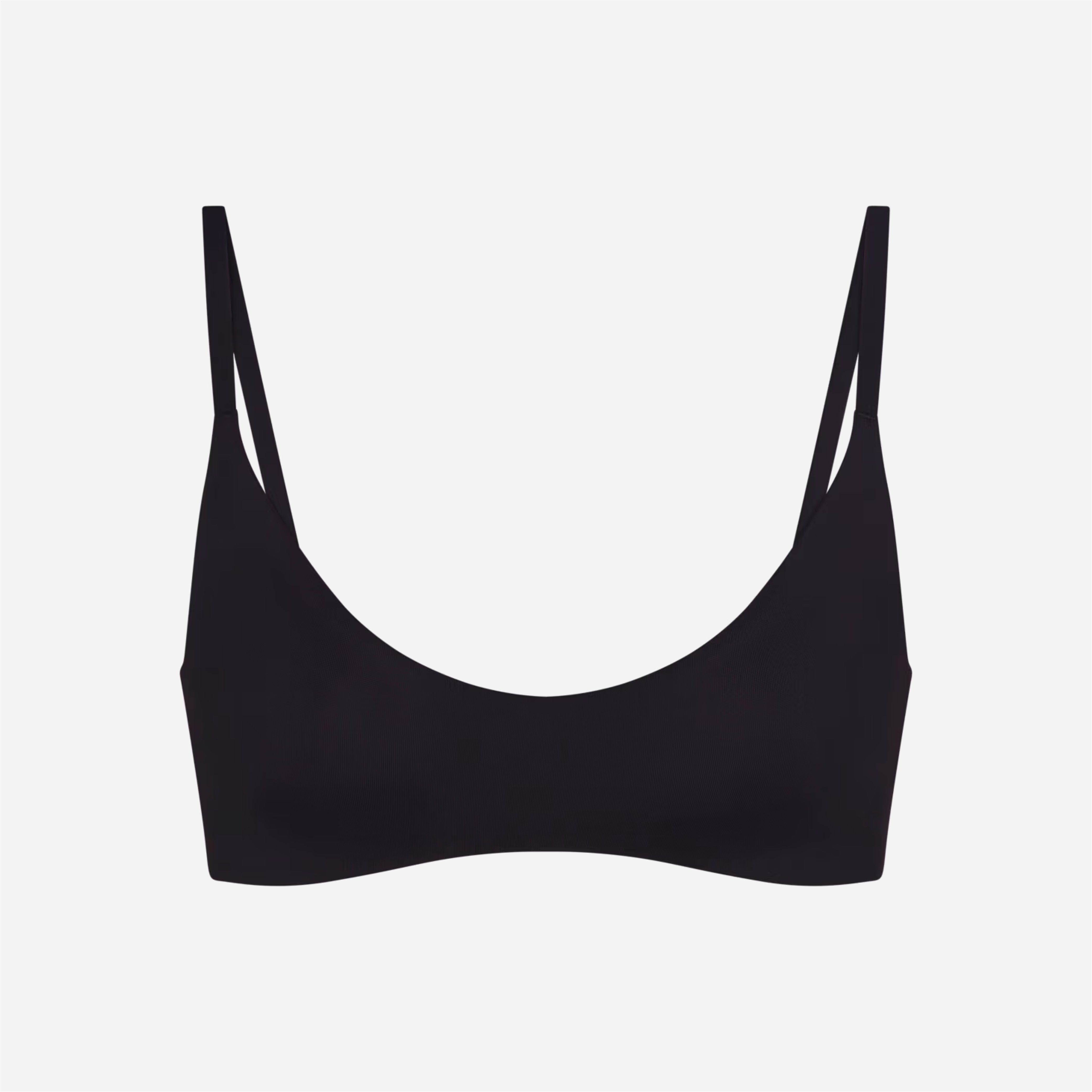Nike X Skims Matte Women's Micro-Scoop Bra Obsidian
