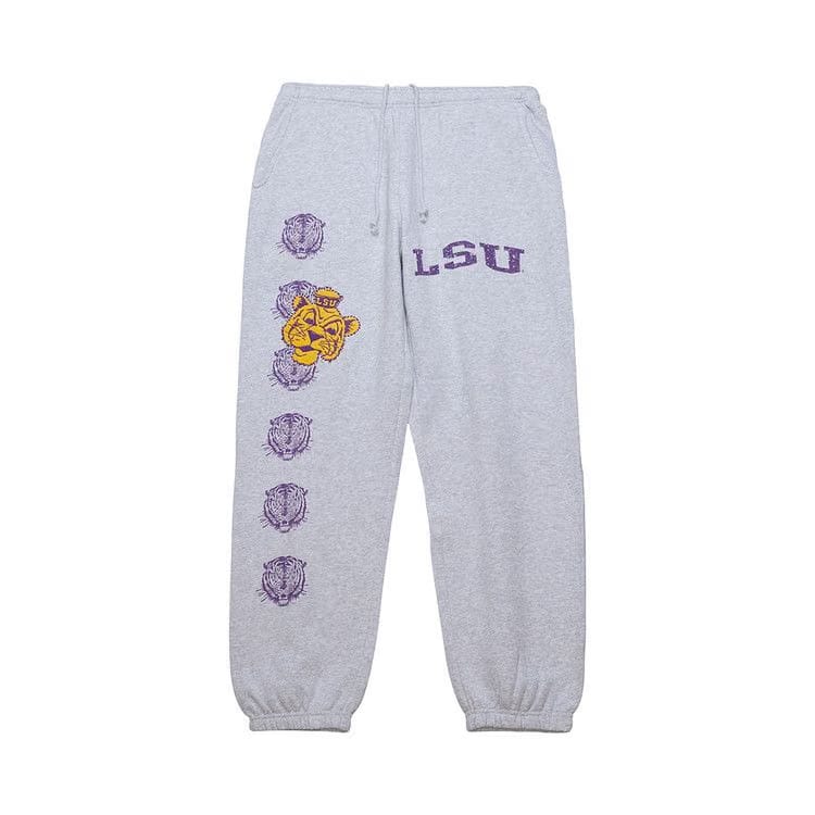 Cactus Jack by Travis Scott x Mitchell & Ness Louisiana State University Sweatpants Grey Heather