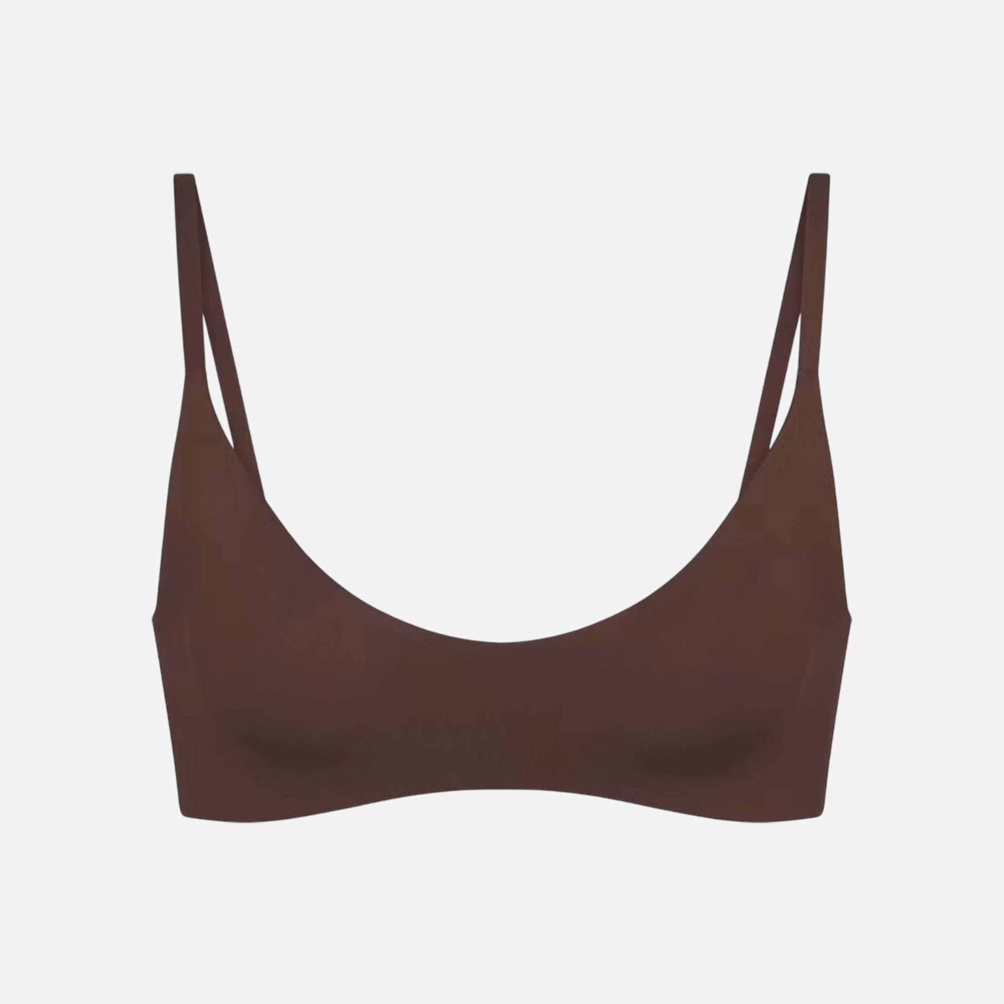 Nike X Skims Matte Women's Micro-Scoop Bra Dark Sepia