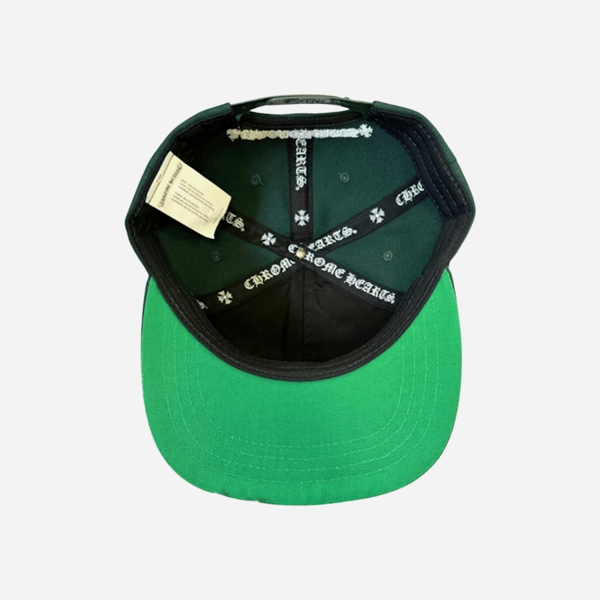 Chrome Hearts Essentials LA Exclusive Baseball Wool Cap Forest Green