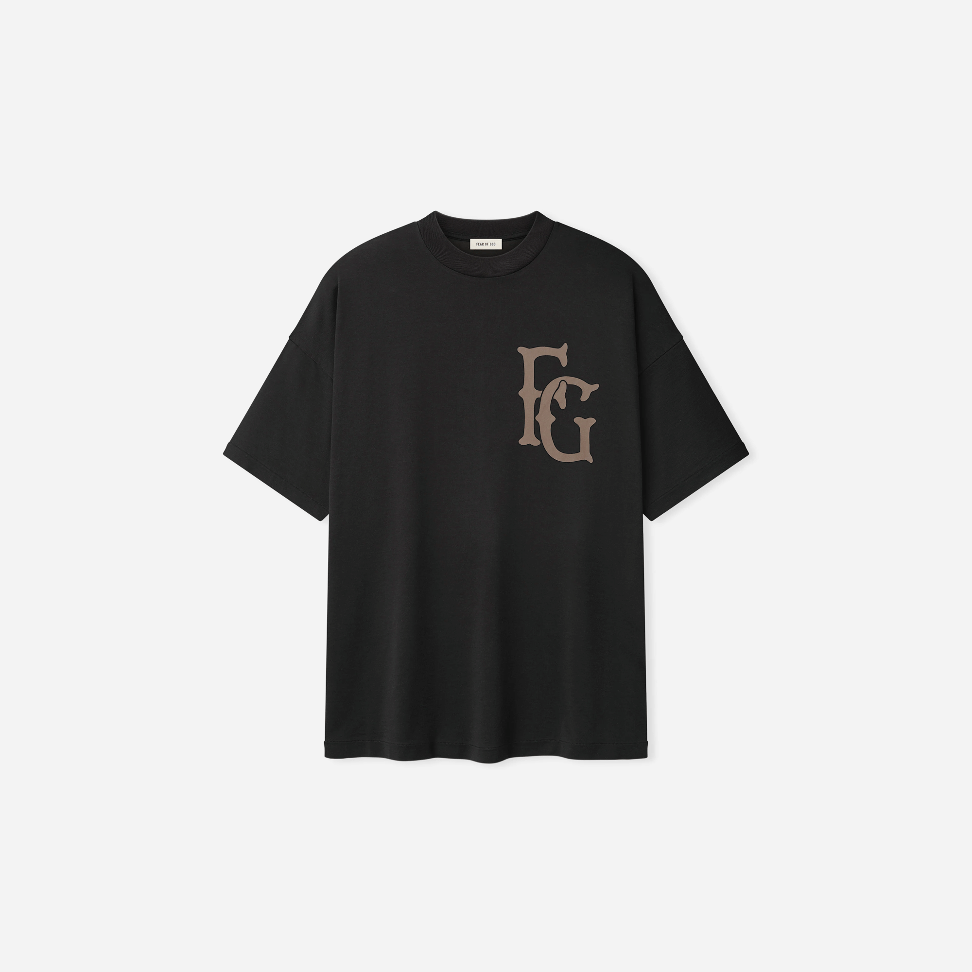 Fear Of God Cotton Rayon 43 T-Shirt Black