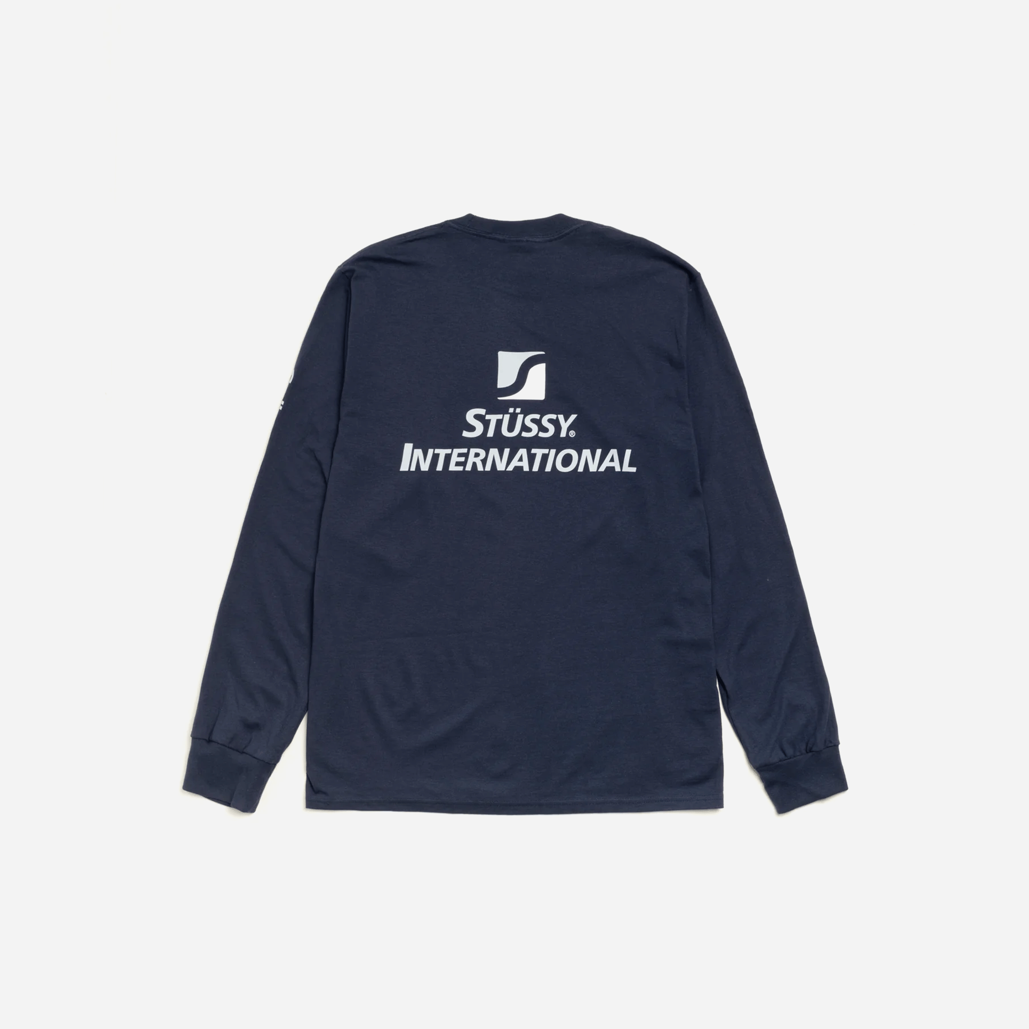 Stussy International Long-Sleeve T-Shirt Navy