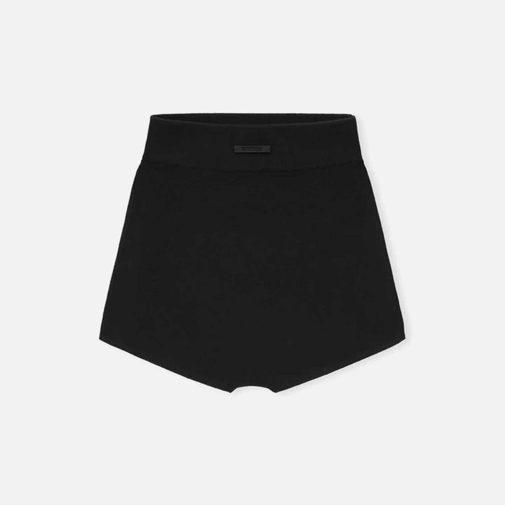 Fear Of God Essentials Rib Boy Short Vintage Black WMNS