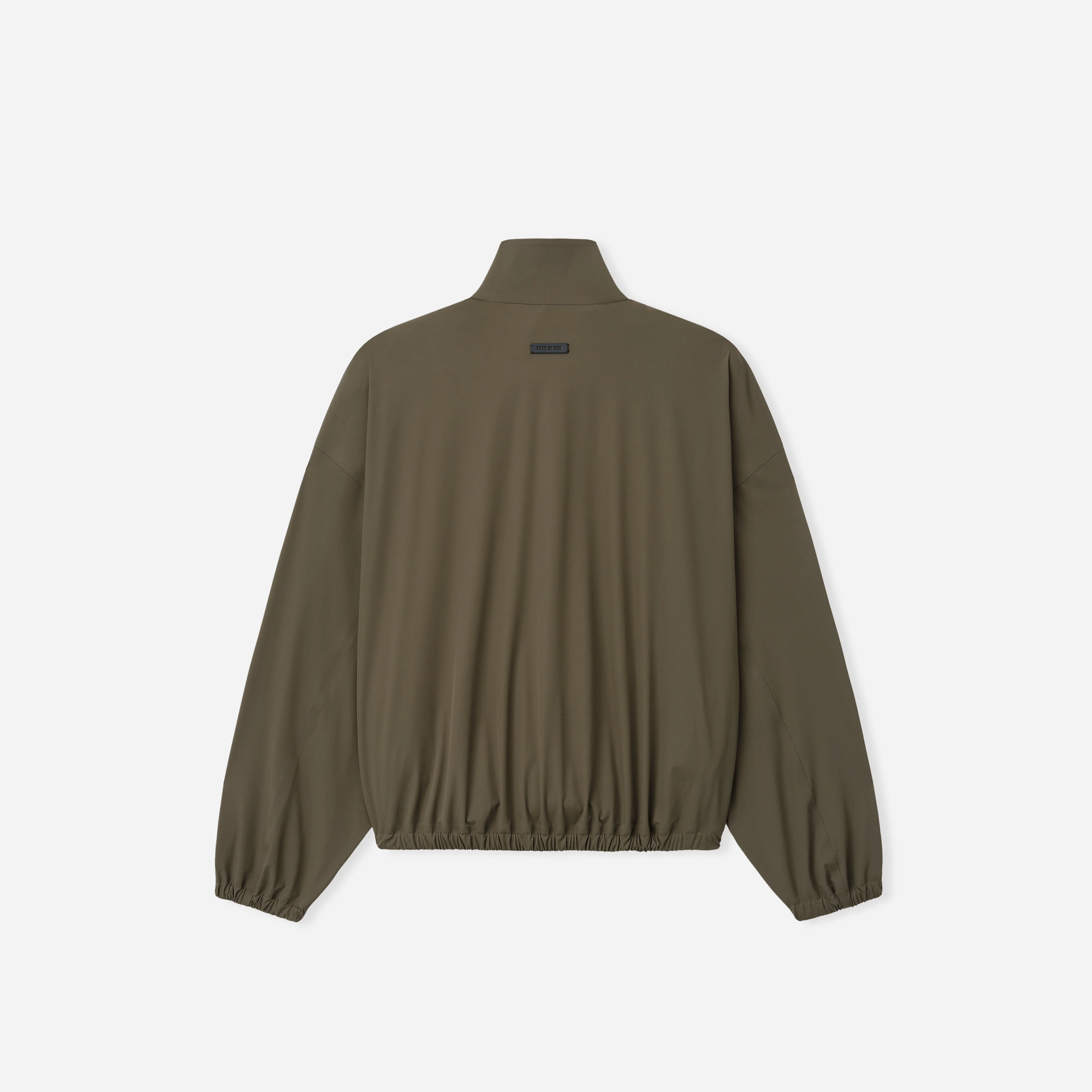 Fear Of God Bonded Nylon Tech Track Jacket Forest
