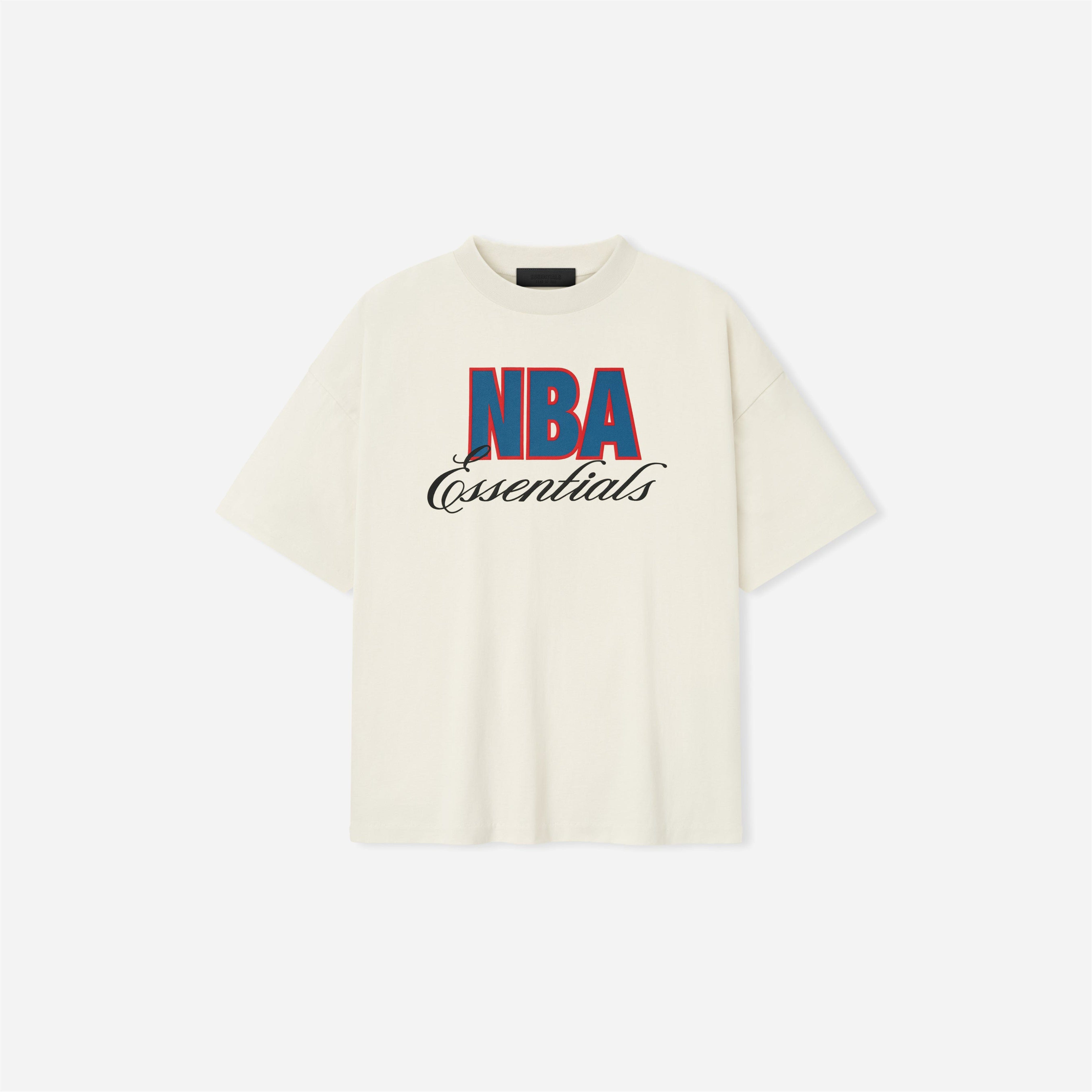 Fear Of God Essentials NBA 90s Cream White T-Shirt