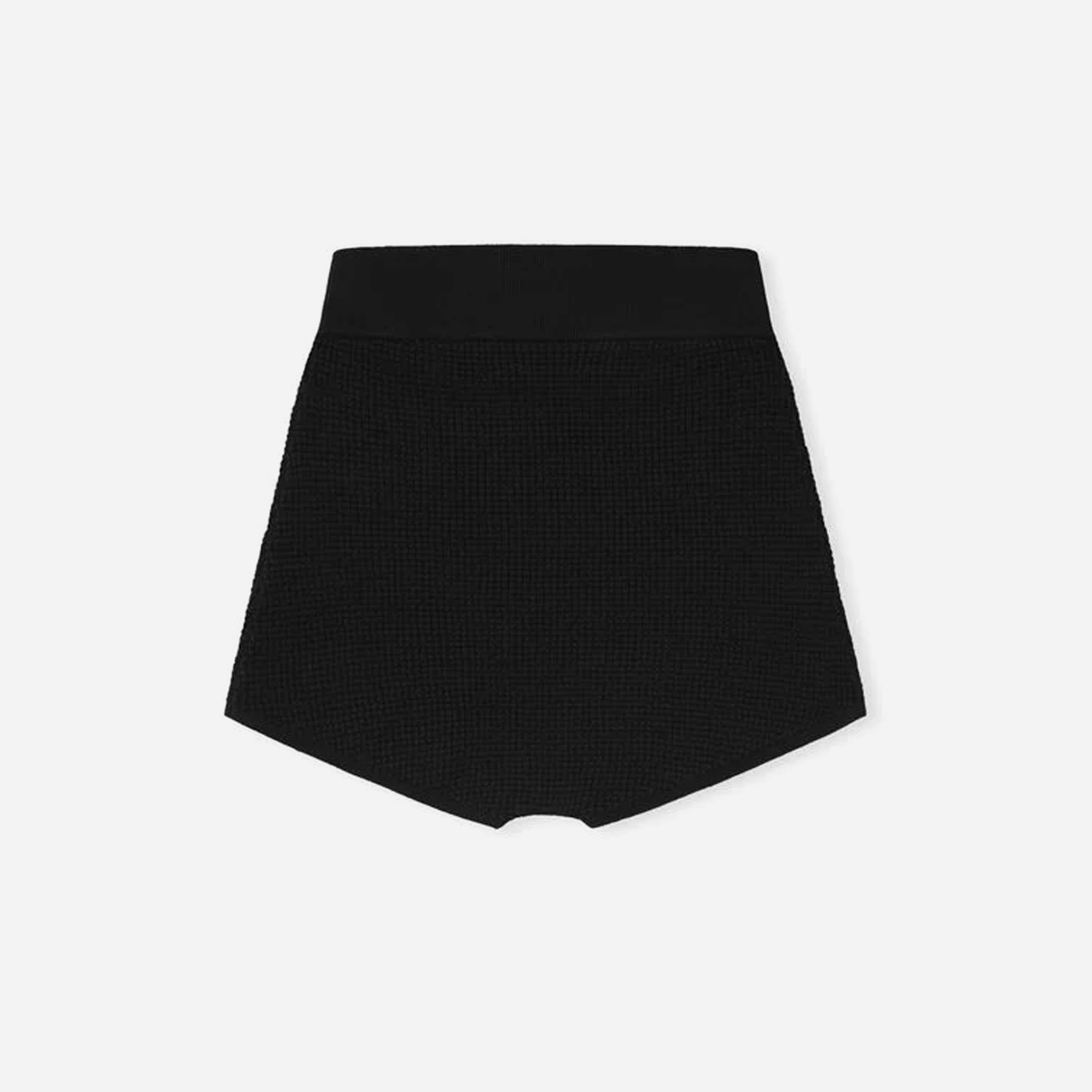 Fear Of God Essentials Womens Waffle Boy Short Vintage Black