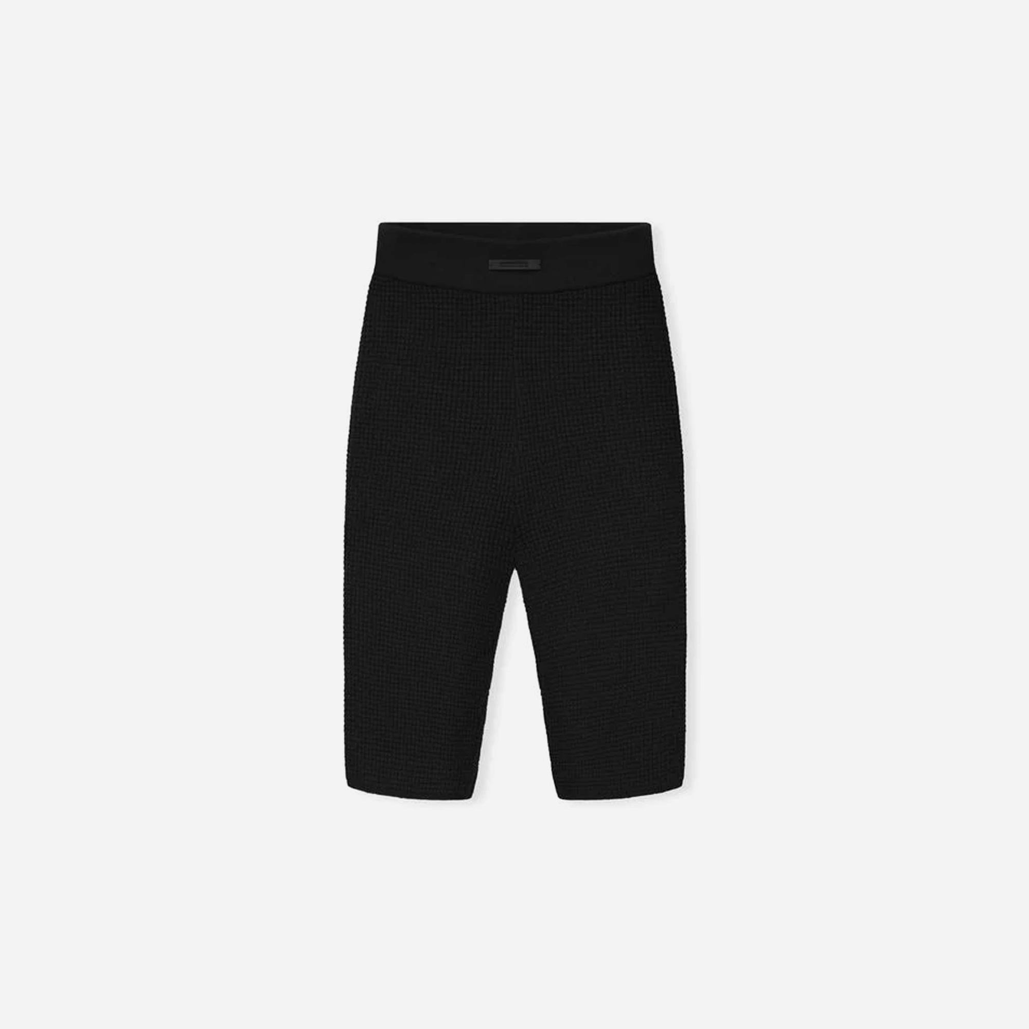 Fear Of God Essentials Womens Waffle Biker Short Vintage Black