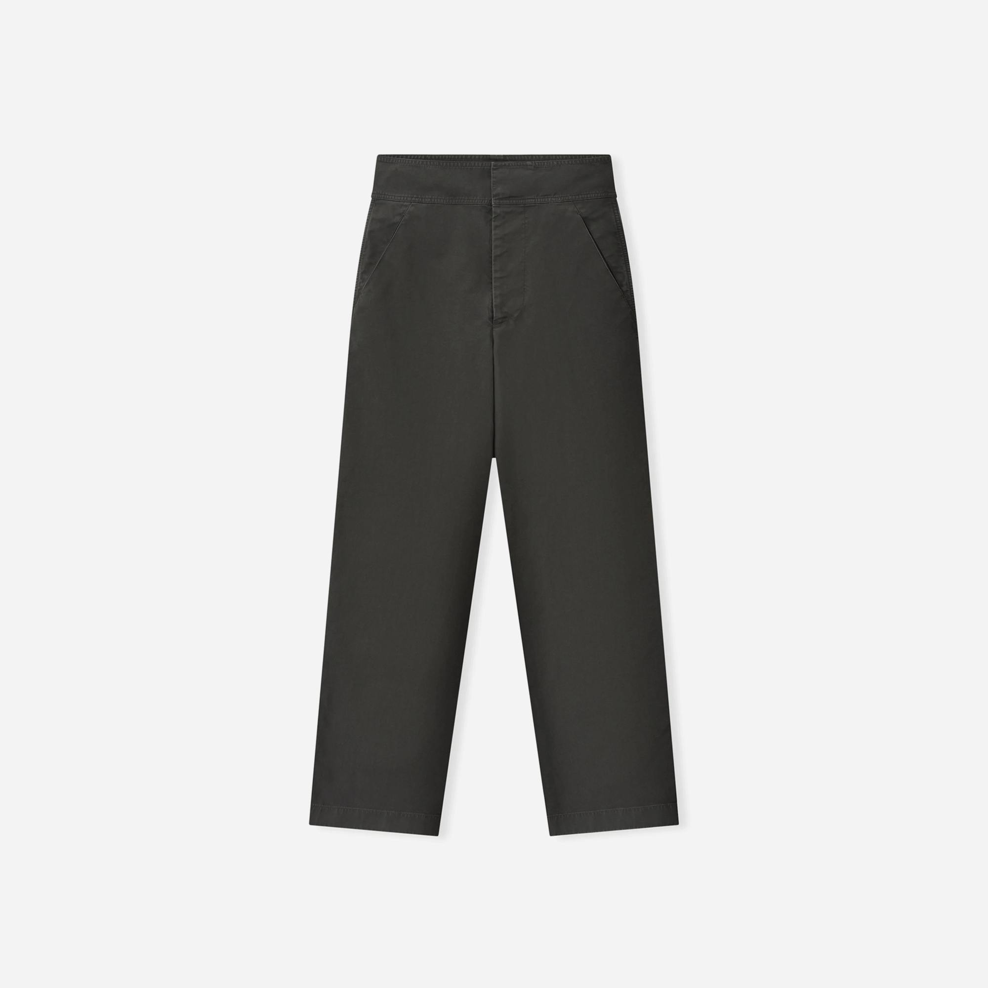Fear Of God Garment Dyed Cotton Casual Pant Dark Grey