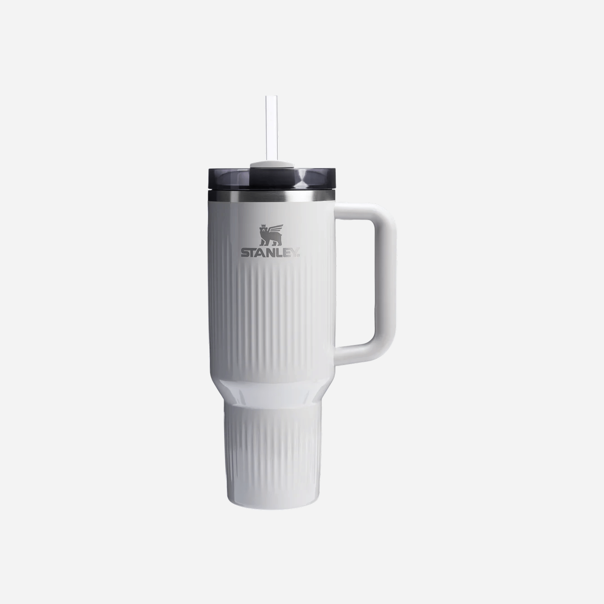 Stanley Tumbler Mug Flowstate Fluted Ash Gloss 40 Oz