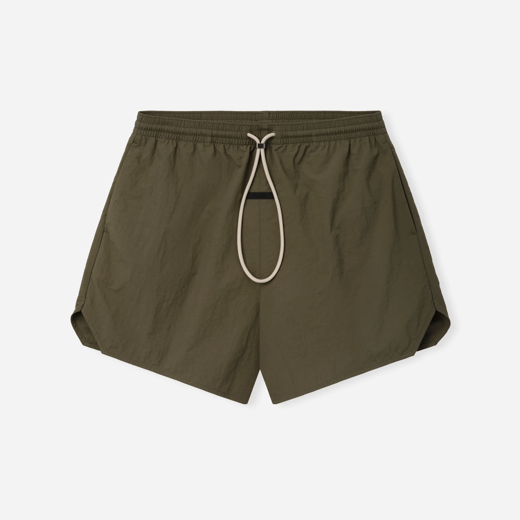 Fear Of God Essentials Nylon Swim Short Moss