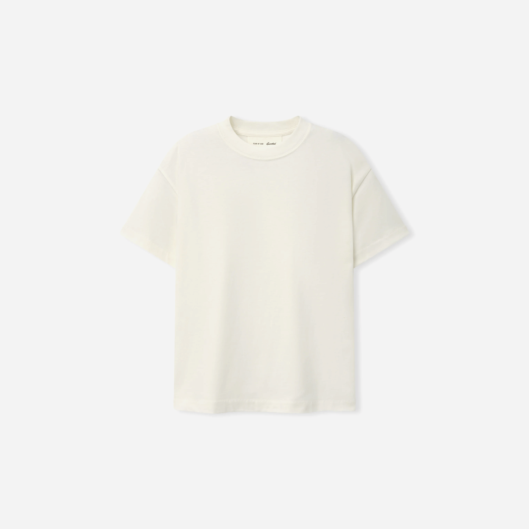 Fear Of God Essentials Kids Tri-Blend Essential Tee Ivory