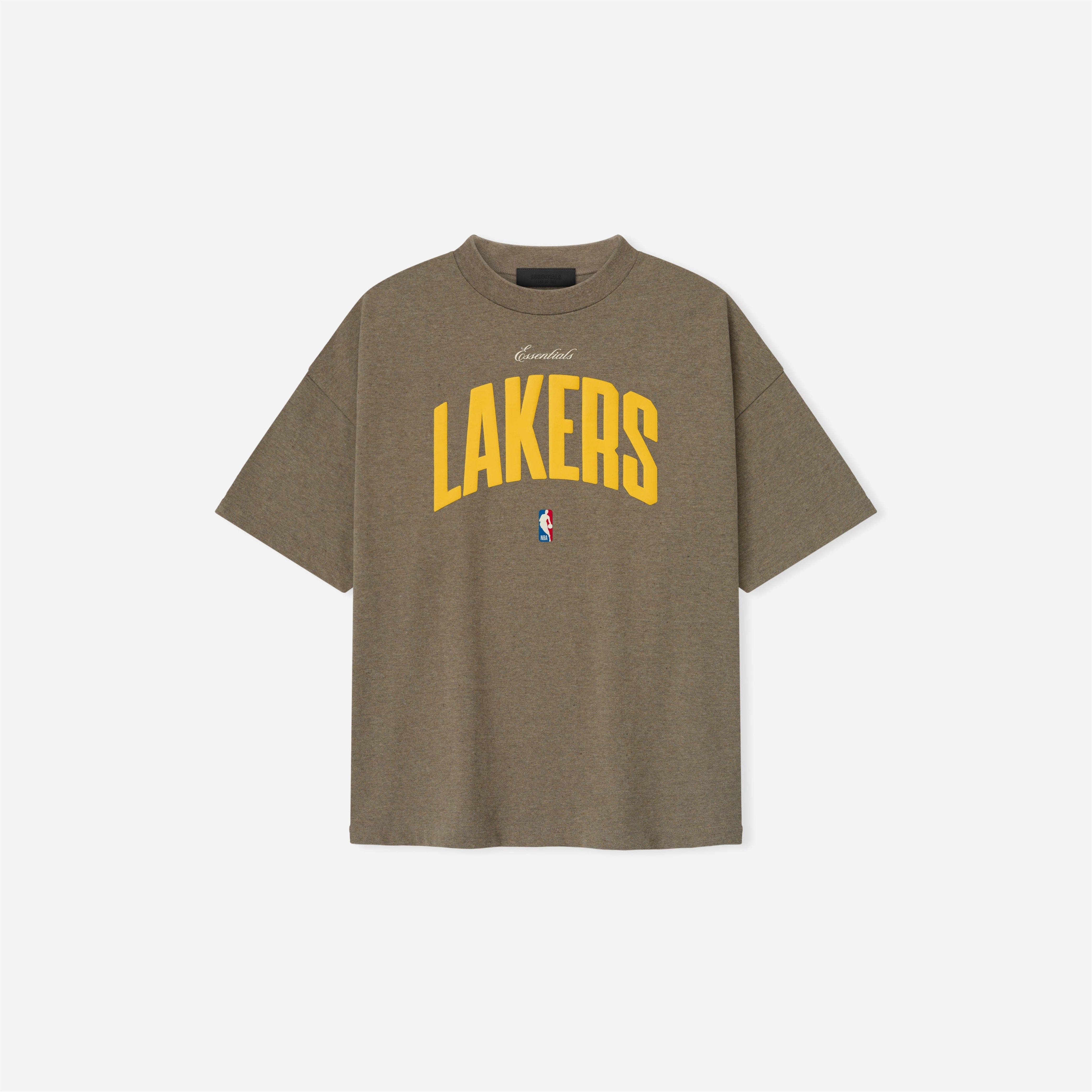 Fear Of God Essentials Lakers 90s T-Shirt Homestead Heather