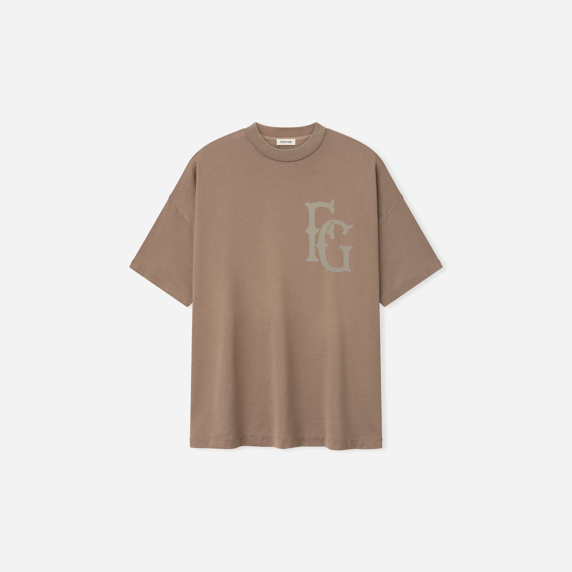 Fear Of God Cotton Rayon 43 T-Shirt Dune Pearl