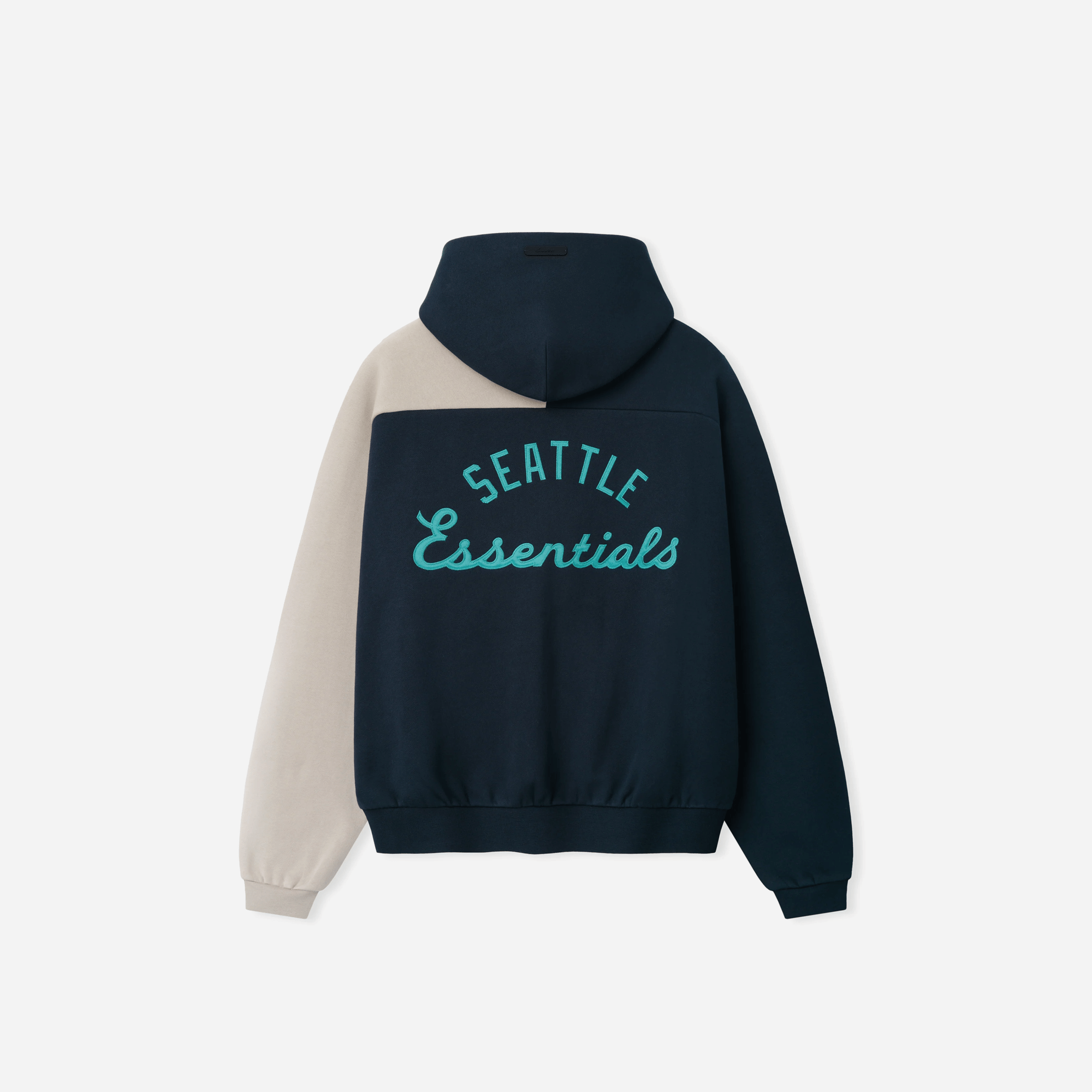 Fear Of God Essentials Mariners Raglan Half Zip Sport Hoodie Dark Sapphire